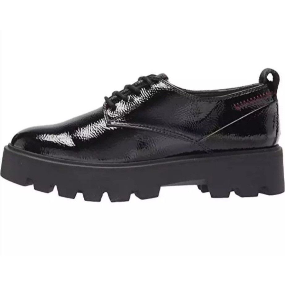 Franco Sarto FRANCO SARTO / L-Balinlaced / Womens / Black Patent / Leath Size US 6.5 / IT 36.5 - 3 Thumbnail