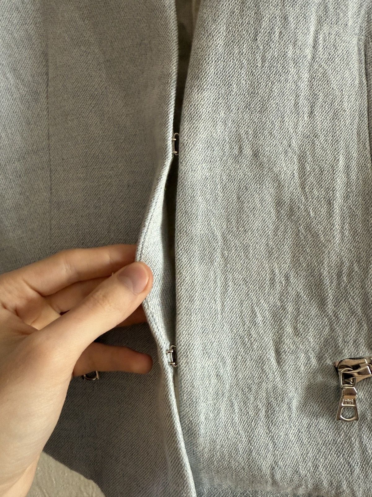 Sandro Vintage Sandro Women’s Linen Blazer Size XS / US 0-2 / IT 36-38 - 5 Thumbnail