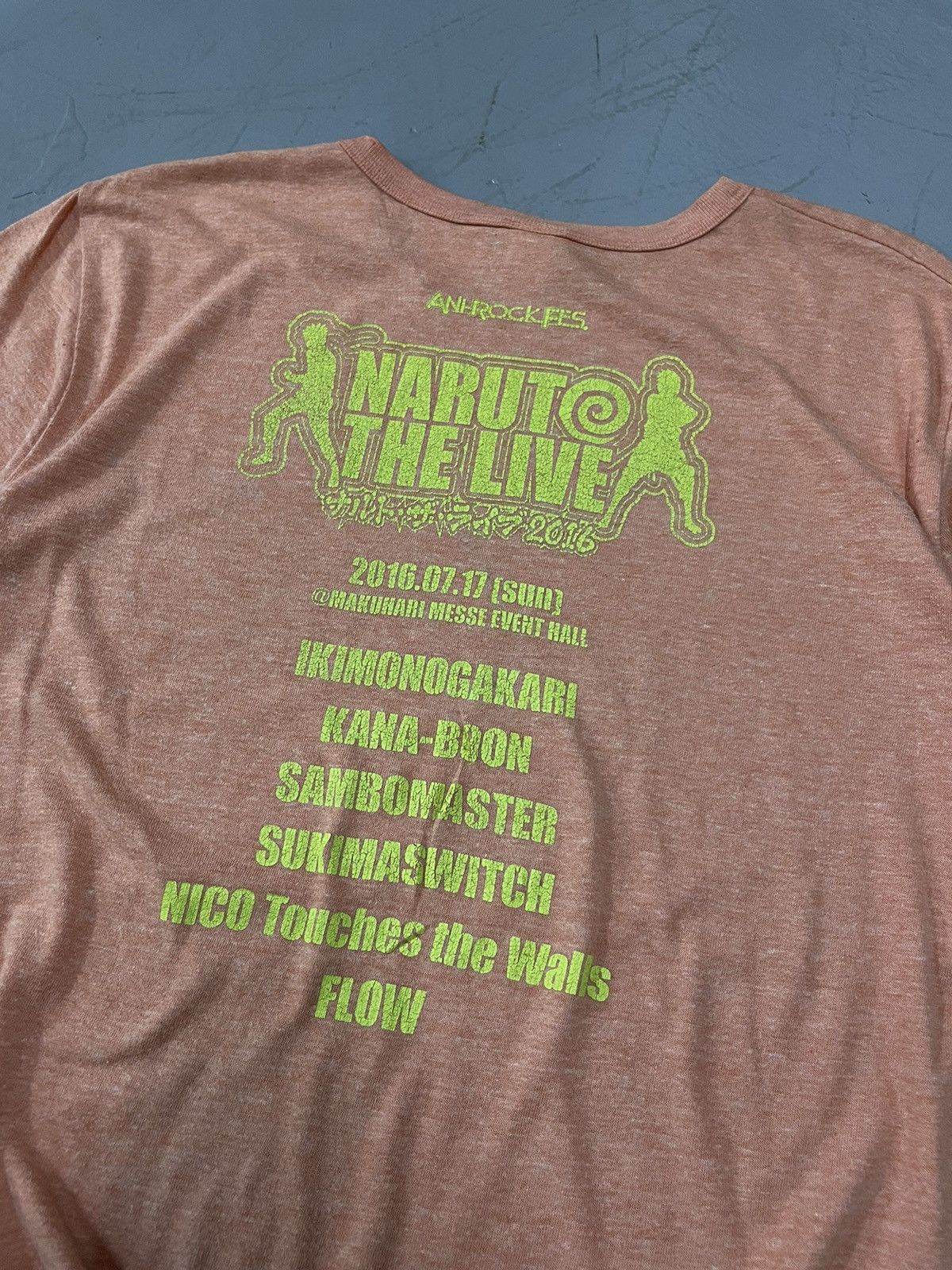 Anime Vintage Naruto The Live Tour Y2k Size US L / EU 52-54 / 3 - 8 Thumbnail