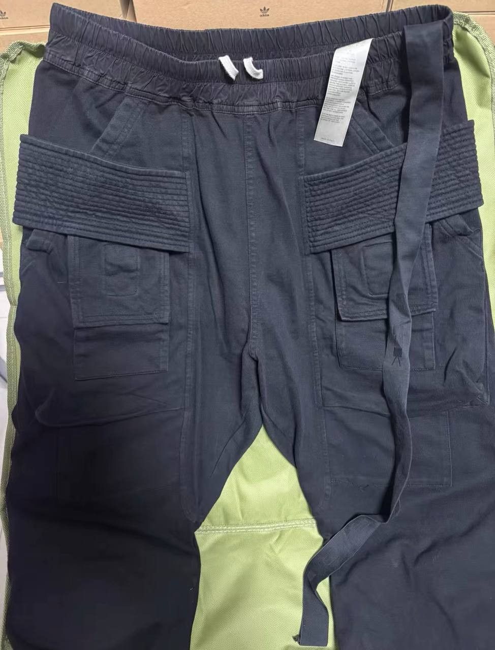 Rick Owens Drkshdw Rick Owens DRKSHDW SS22 Double Ring Multi-Pocket Cargo Pants Size US 30 / EU 46 - 3 Thumbnail