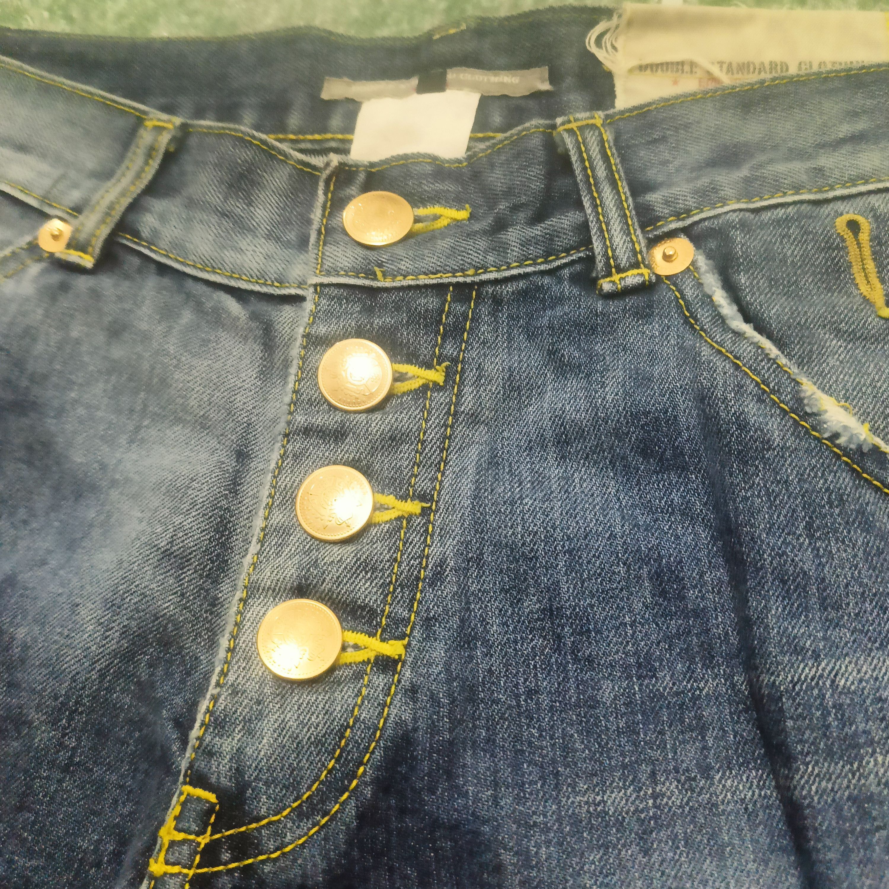 Who Decides War Japanese Double Standard Clothing Distressed Denim Jeans Size US 32 / EU 48 - 5 Thumbnail