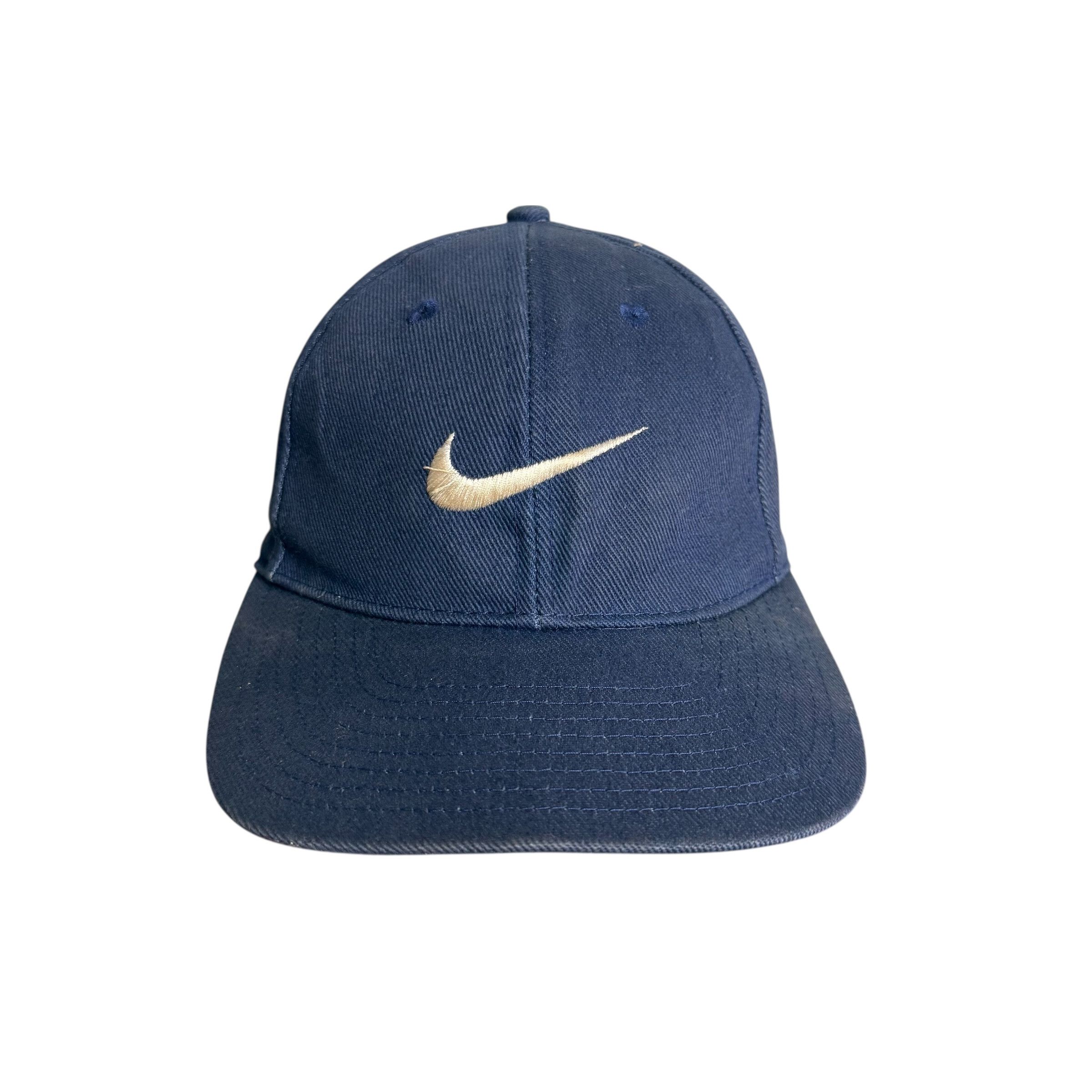 Nike 🔥RARE🔥Vintage Nike Swoosh Strapback Cap Size ONE SIZE - 1 Thumbnail