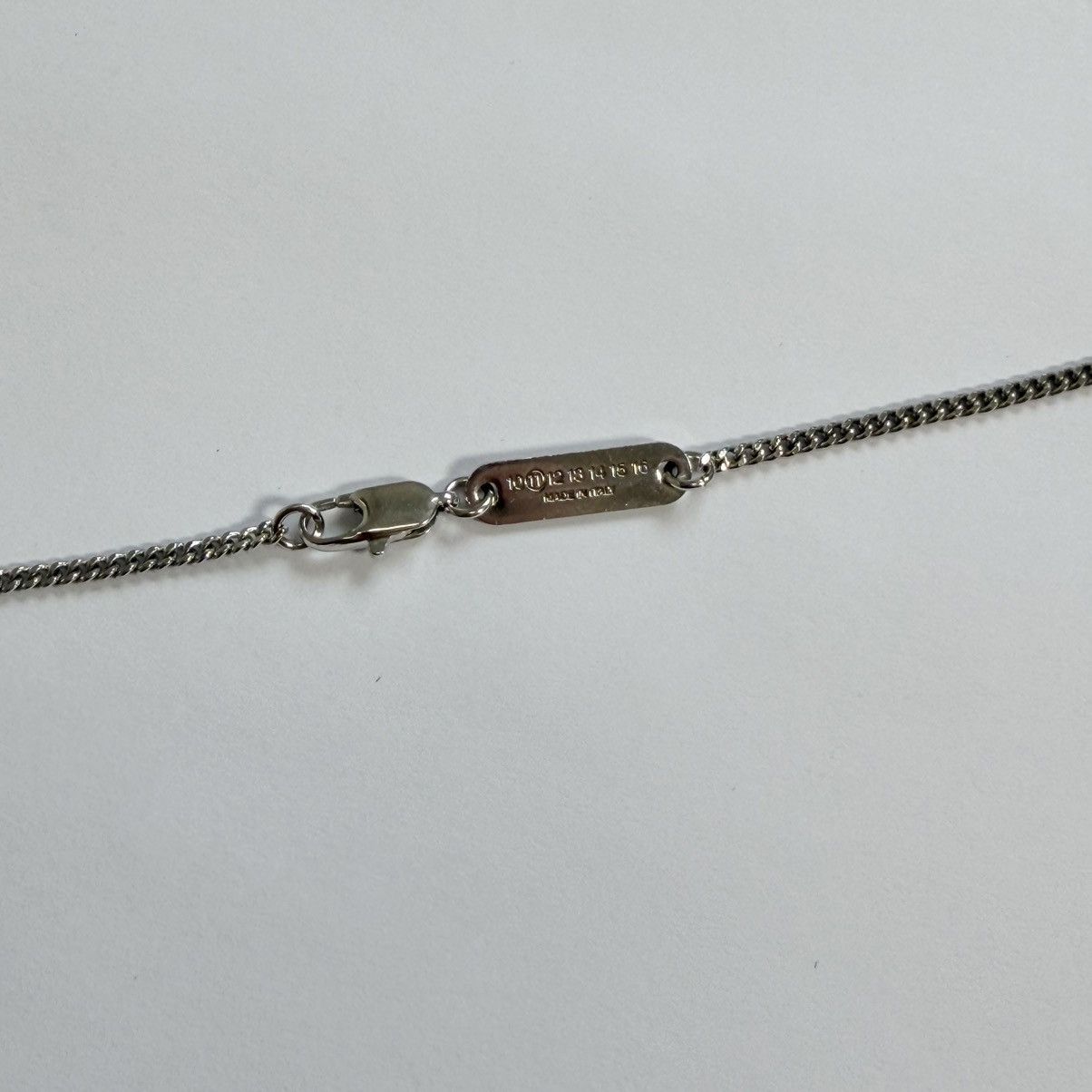 Maison Margiela S/S 10 ‘Silver Foil Key’ Chain Necklace Size ONE SIZE - 10 Thumbnail