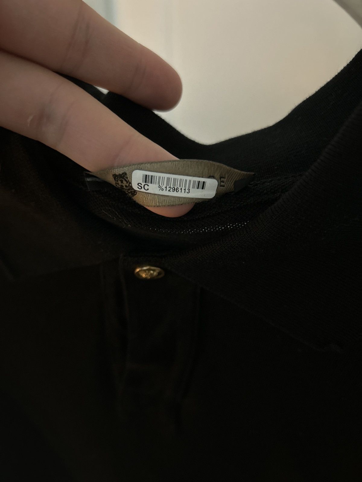 Versace Versace Short Sleeve Polo Shirt Size US M / EU 48-50 / 2 - 5 Thumbnail