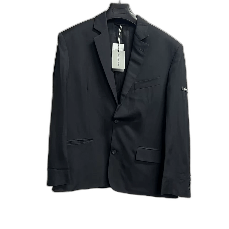 Balenciaga Balenciaga Black Elegant Blazer Jacket Size US M / EU 48-50 / 2 - 1 Thumbnail