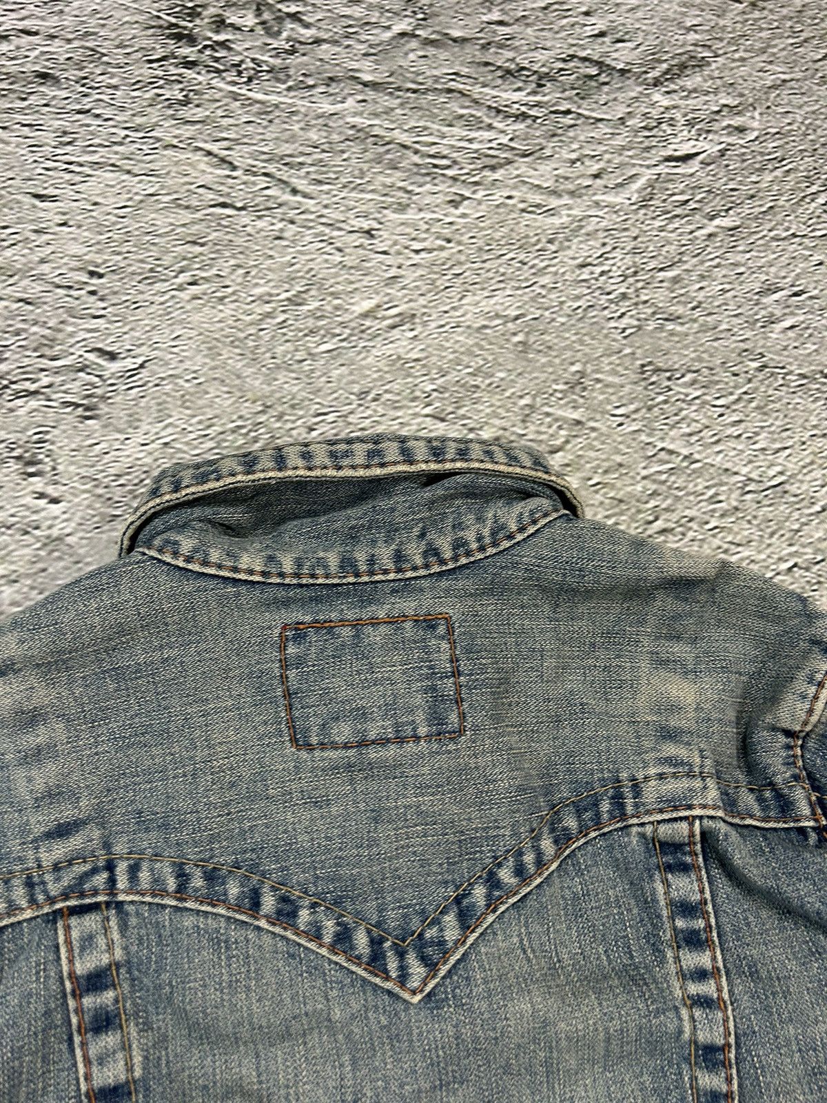 True Religion × Vintage True Religion vintage denim jacket blue contrast stitching Size S / US 4 / IT 40 - 7 Thumbnail