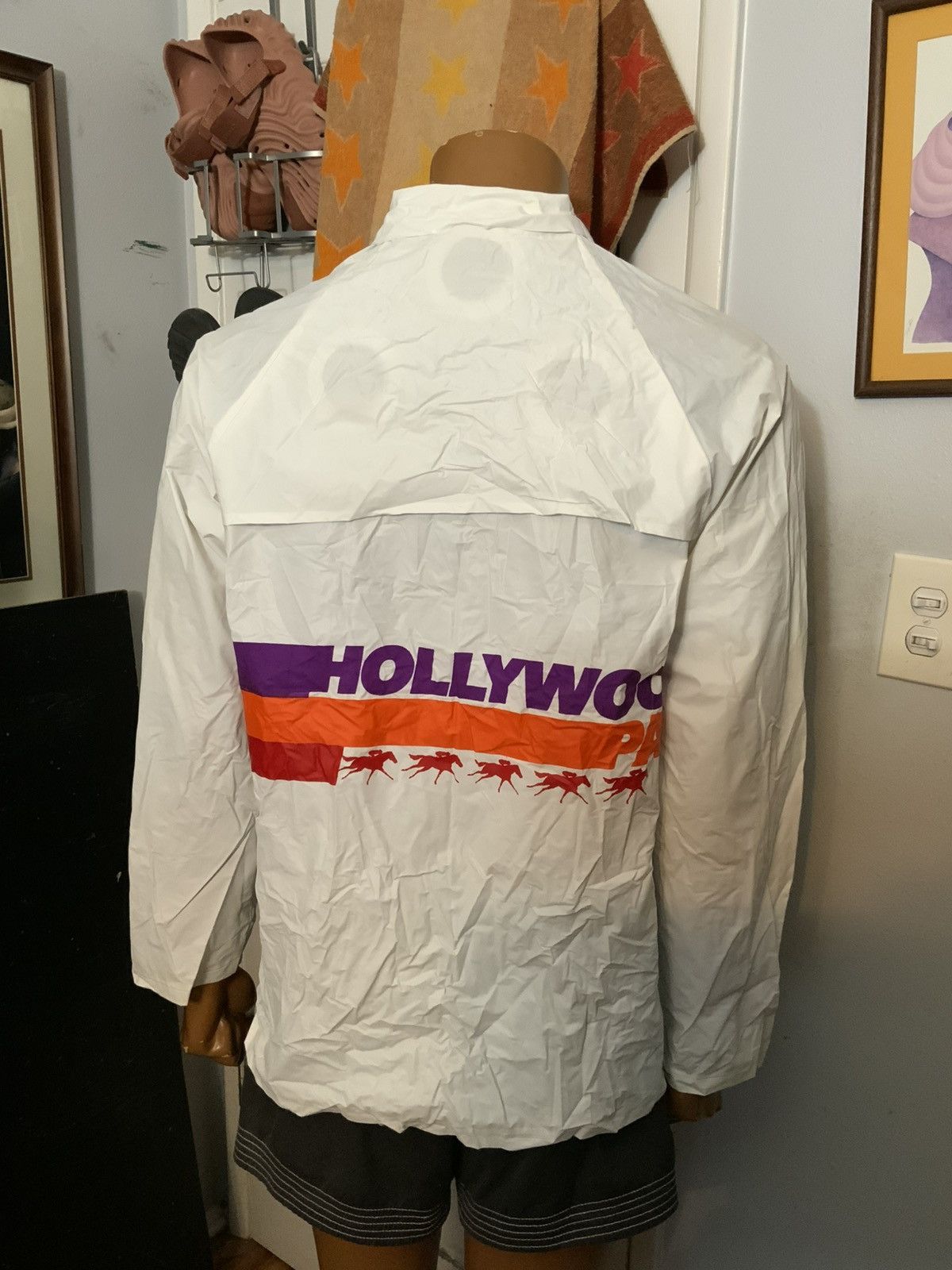 Vintage Vintage Hollywood Park Racetrack Horse Racing Course Jacket Size US M / EU 48-50 / 2 - 18 Thumbnail