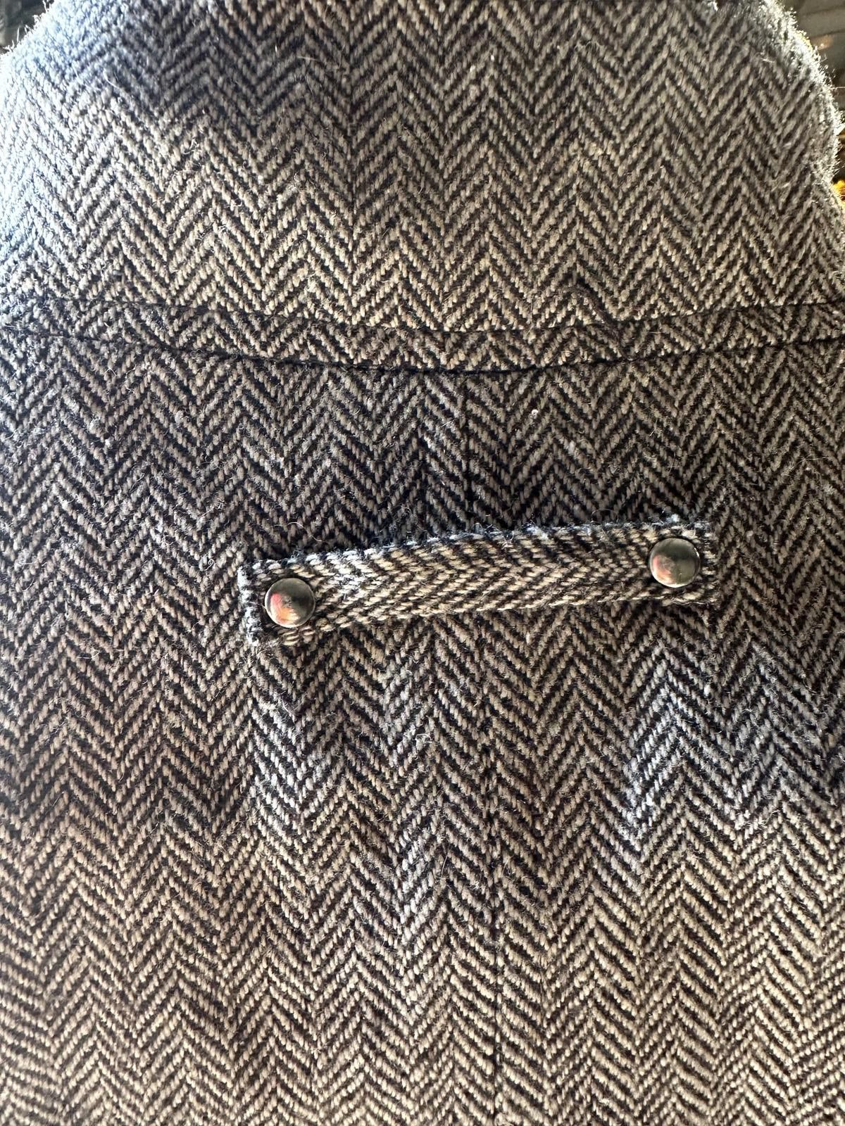 Ezekiel Ezekiel Black Label Herringbone Wool Blend Field Jacket Size US L / EU 52-54 / 3 - 5 Thumbnail