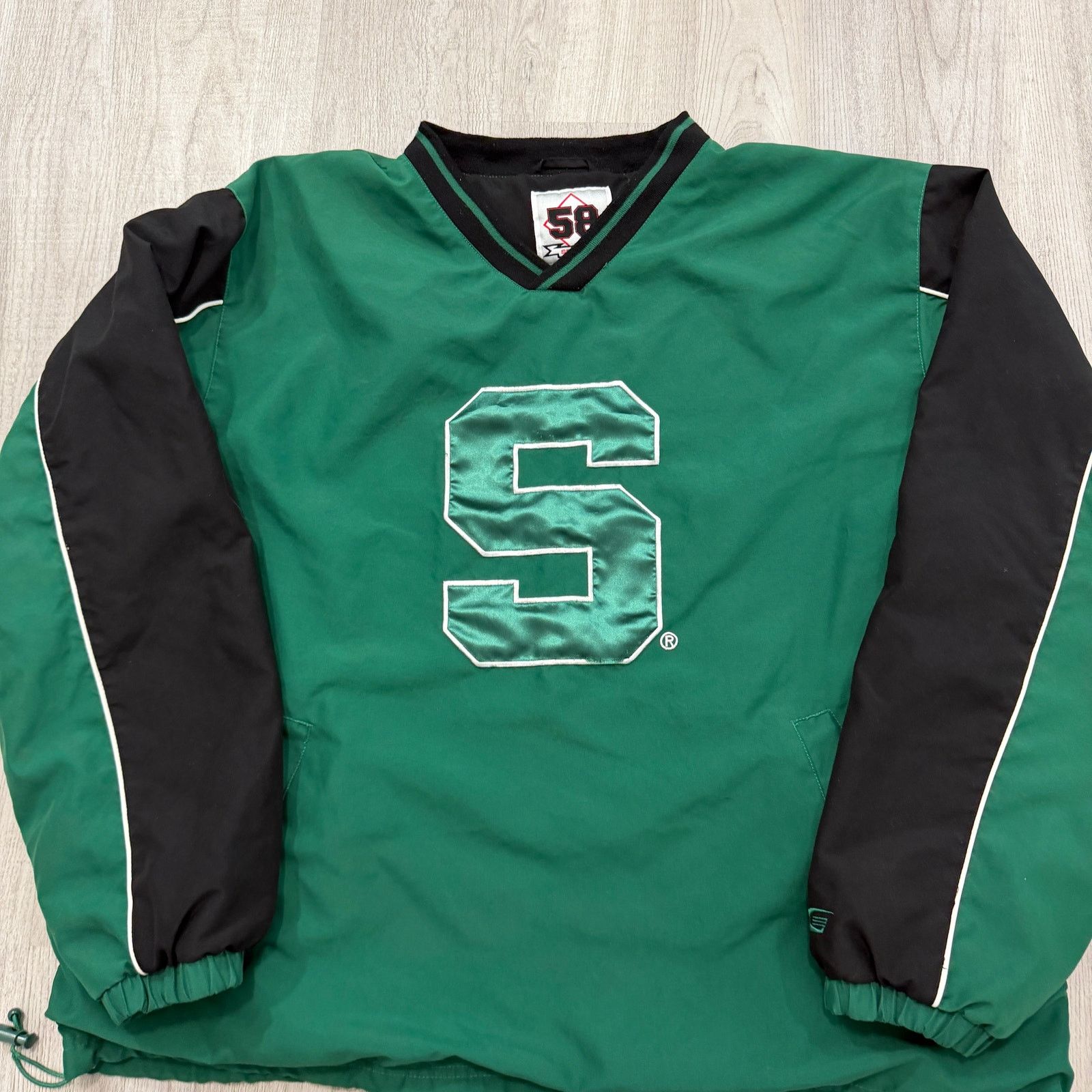 Vintage Vintage Michigan State Spartans Jacket Men's Extra Large Size US XL / EU 56 / 4 - 2 Thumbnail