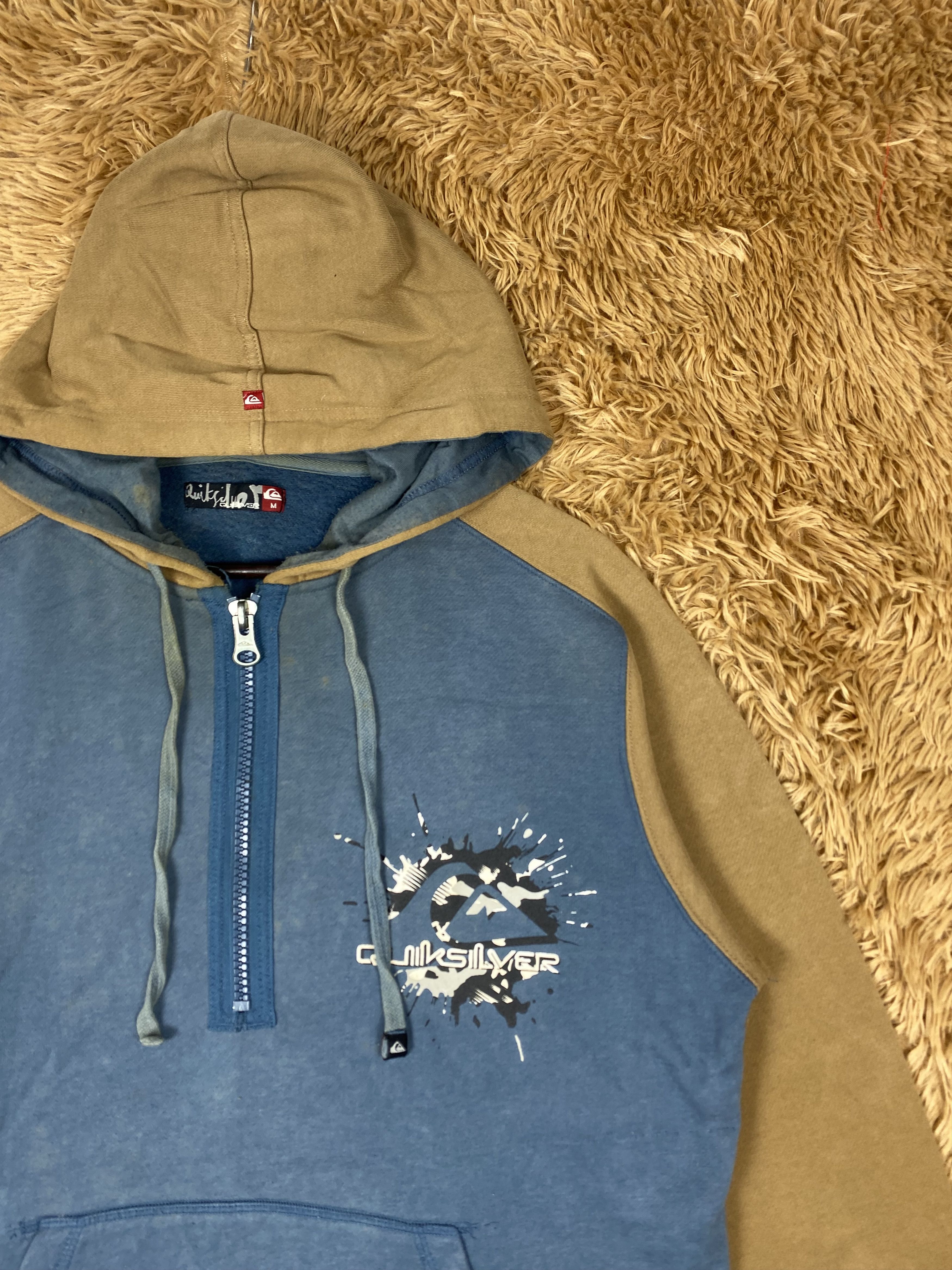 Quiksilver Vintage Quiksilver Halfzipper Hoodies Jacket DJ0878 Size US M / EU 48-50 / 2 - 3 Thumbnail