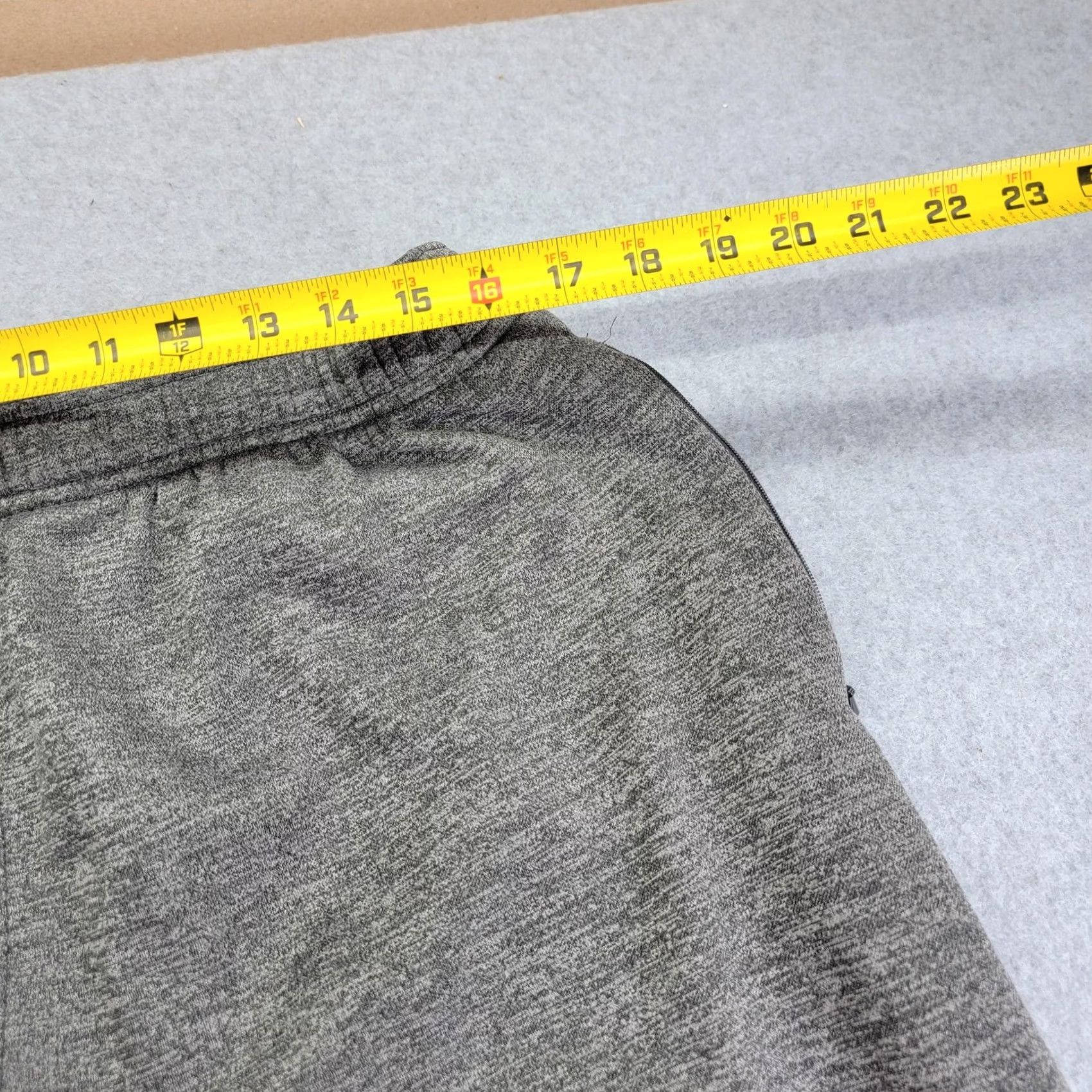 Adidas Adidas Pants Mens Large Gray Climawarm Fleece Lined Zip Pocket Athletic AH6273 Size US 33 - 7 Thumbnail