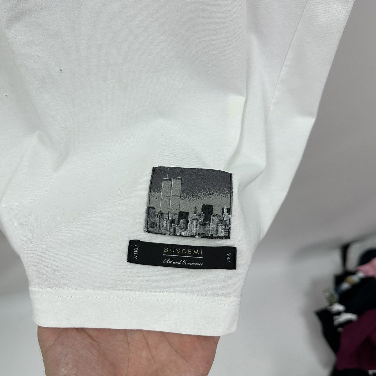 Buscemi Vintage 00s Buscemi USA Italy distressed tee oversize luxury Size US M / EU 48-50 / 2 - 12 Thumbnail
