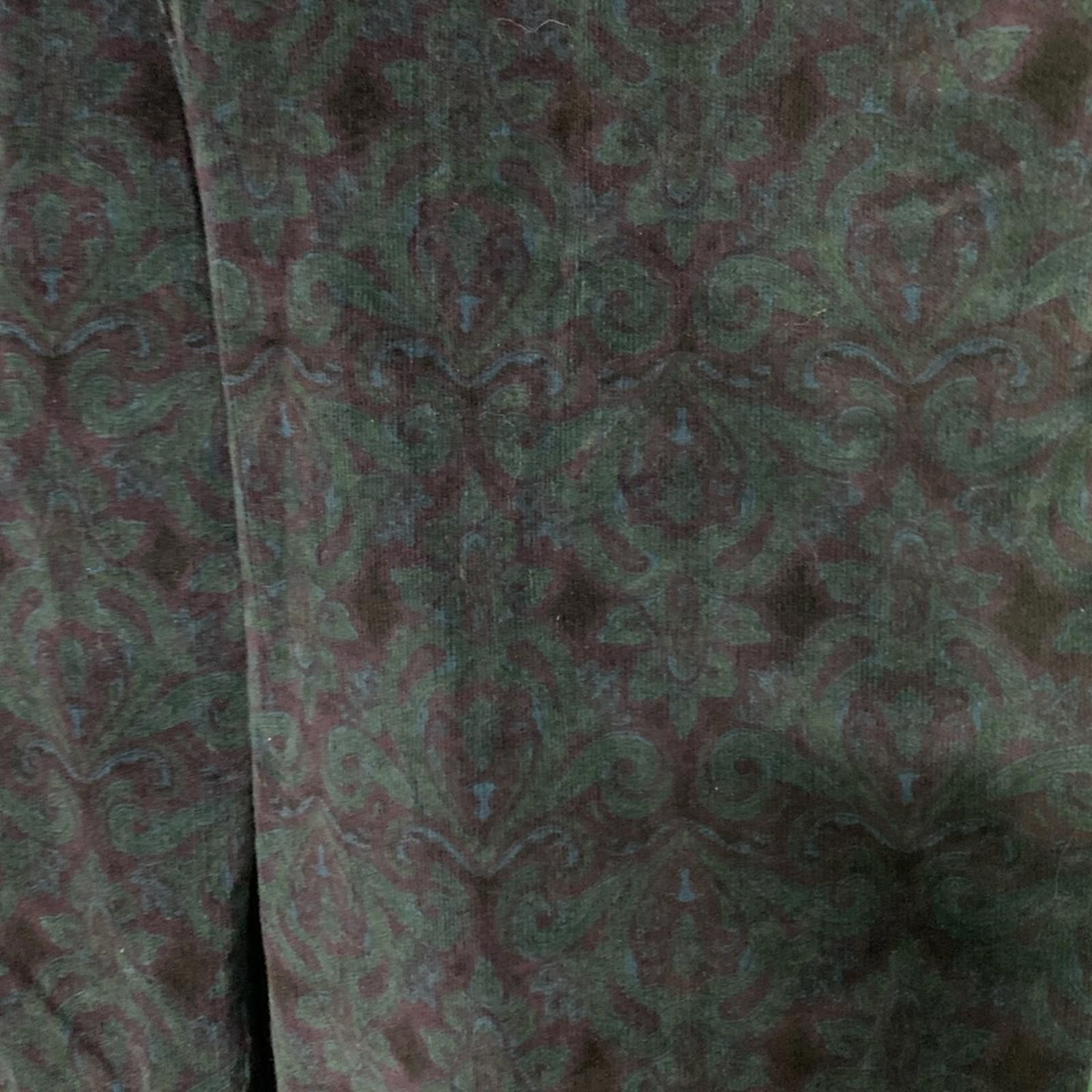 Croft & Barrow Croft & Barrow Blue Patterned Pants Size 32" / US 10 / IT 46 - 2 Thumbnail