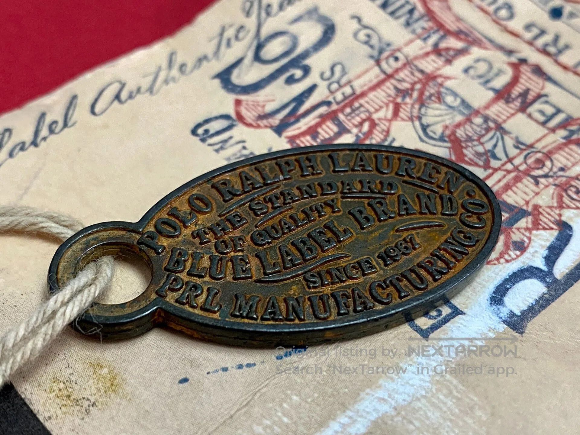 RRL Ralph Lauren RRL Ralph Lauren Vintage Metal Keychain. Size ONE SIZE - 5 Thumbnail