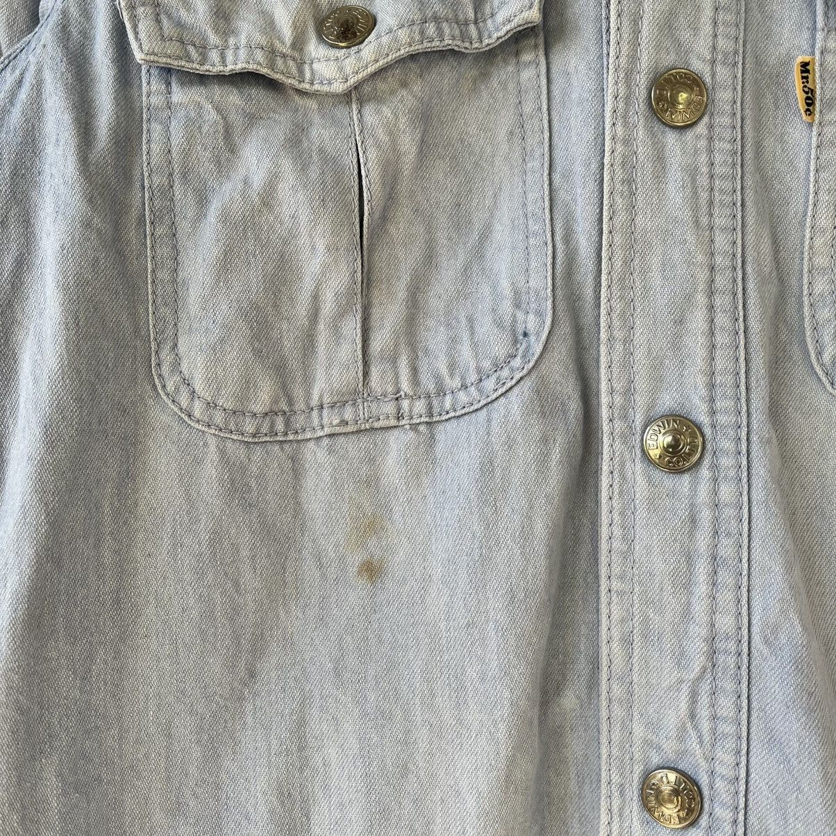 Edwin Vintage Edwin MR 50C Denim Chore Jacket – Made in Japan Size XS / US 0-2 / IT 36-38 - 6 Thumbnail