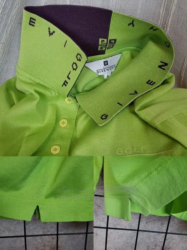 Givenchy Givenchy Green Embroidered Long Sleeve T-Shirt . Size L / US 10 / IT 46 - 5 Thumbnail