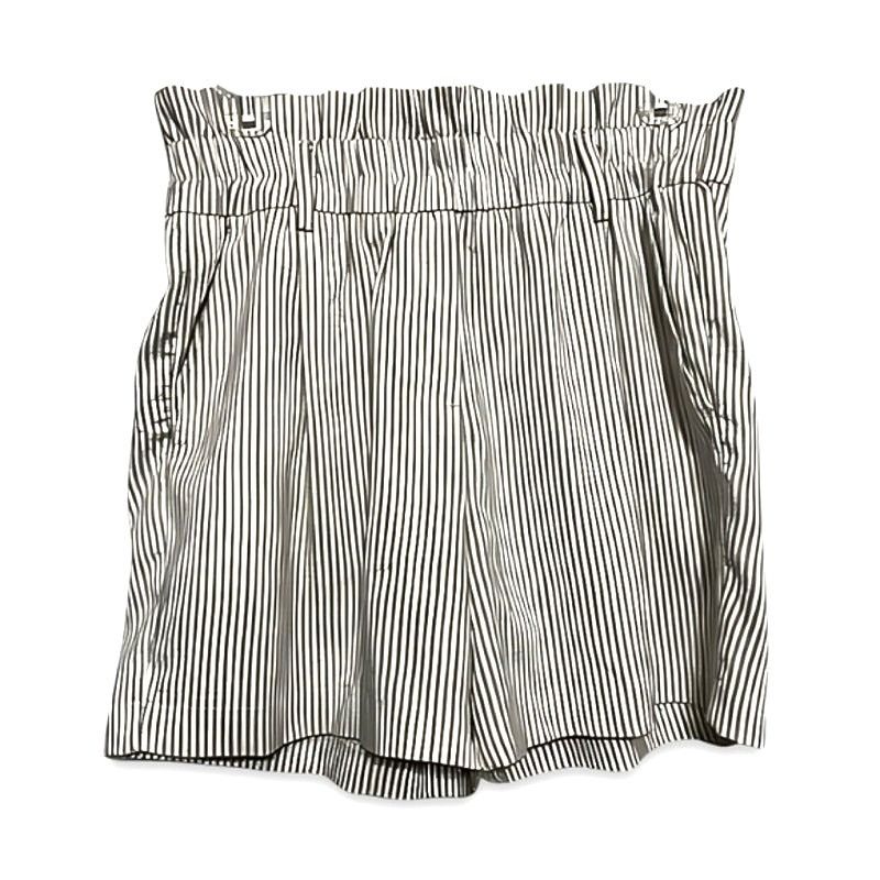 Other Vero Moda Culottes Shorts Paperbag Striped Beige/White M Size 28" / US 6 / IT 42 - 2 Thumbnail