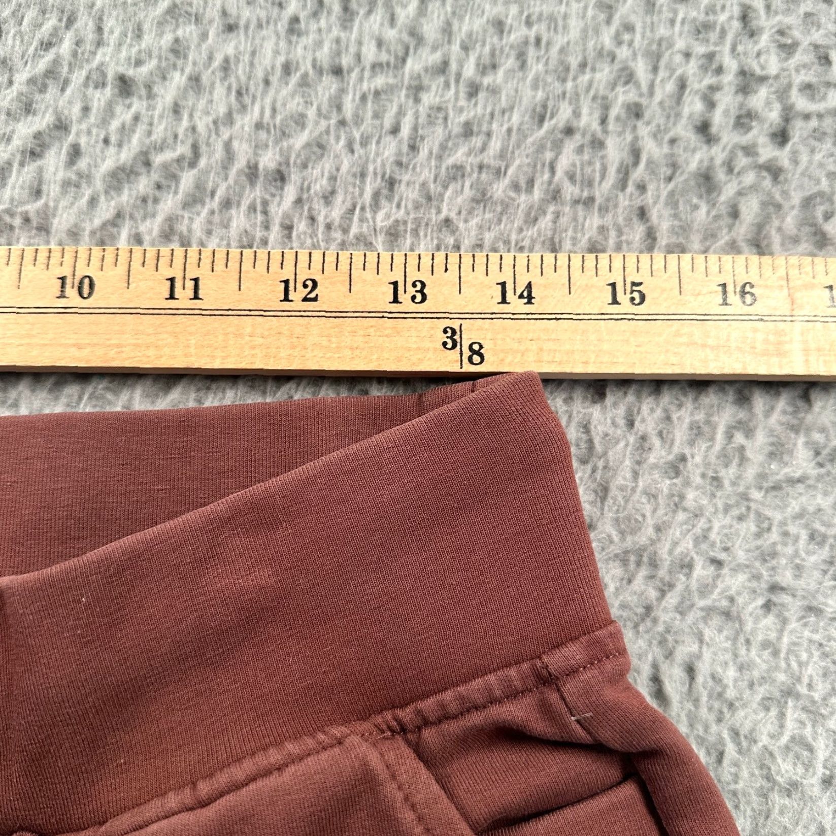 Cuts CUTS Men's Pants Joggers Regular Medium Rust Brown Polyester Cotton Spandex Drawstring Waist Pockets Tapered Size US 31 - 5 Thumbnail