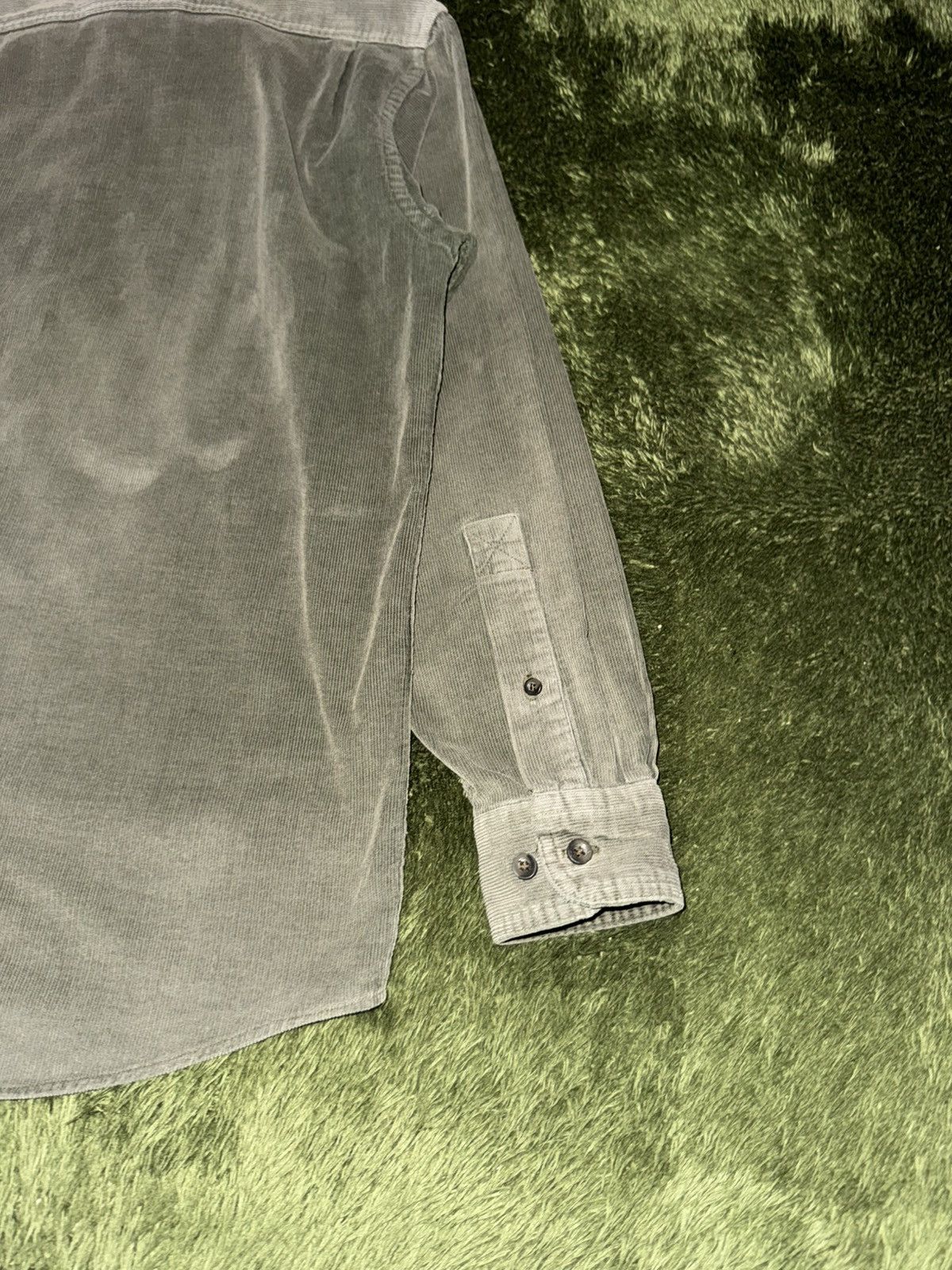 L.L. Bean [S] VTG L.L.Bean Pocket Detail Corduroy Shirt Olive Size US S / EU 44-46 / 1 - 11 Thumbnail