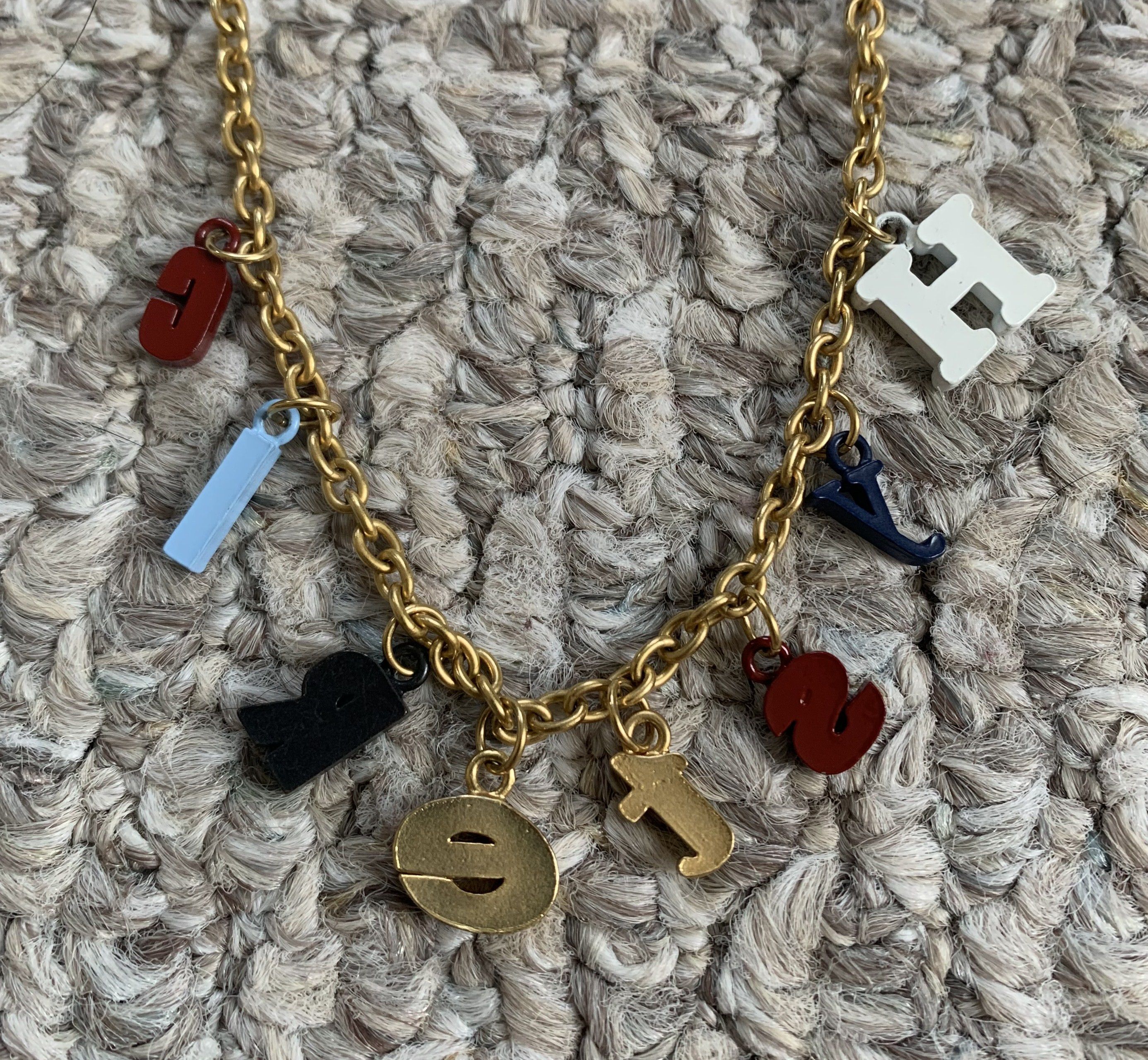 Hysteric Glamour Hysteric Glamour Spellout Charm Necklace Size ONE SIZE - 4 Thumbnail