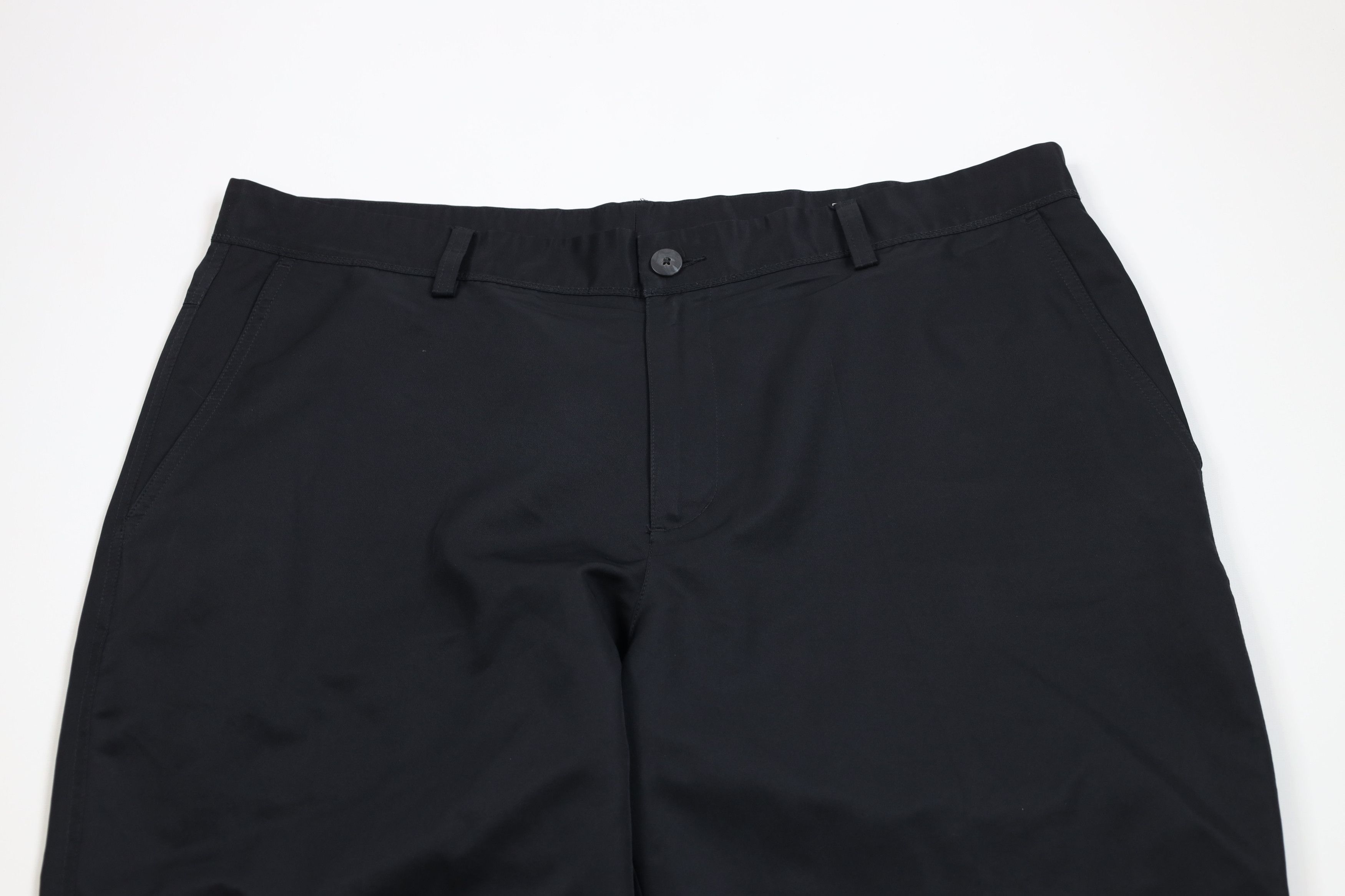 Adidas × Vintage Vintage Adidas Golf Spell Wide Leg Golfing Chino Pants Black Size US 38 / EU 54 - 2 Thumbnail
