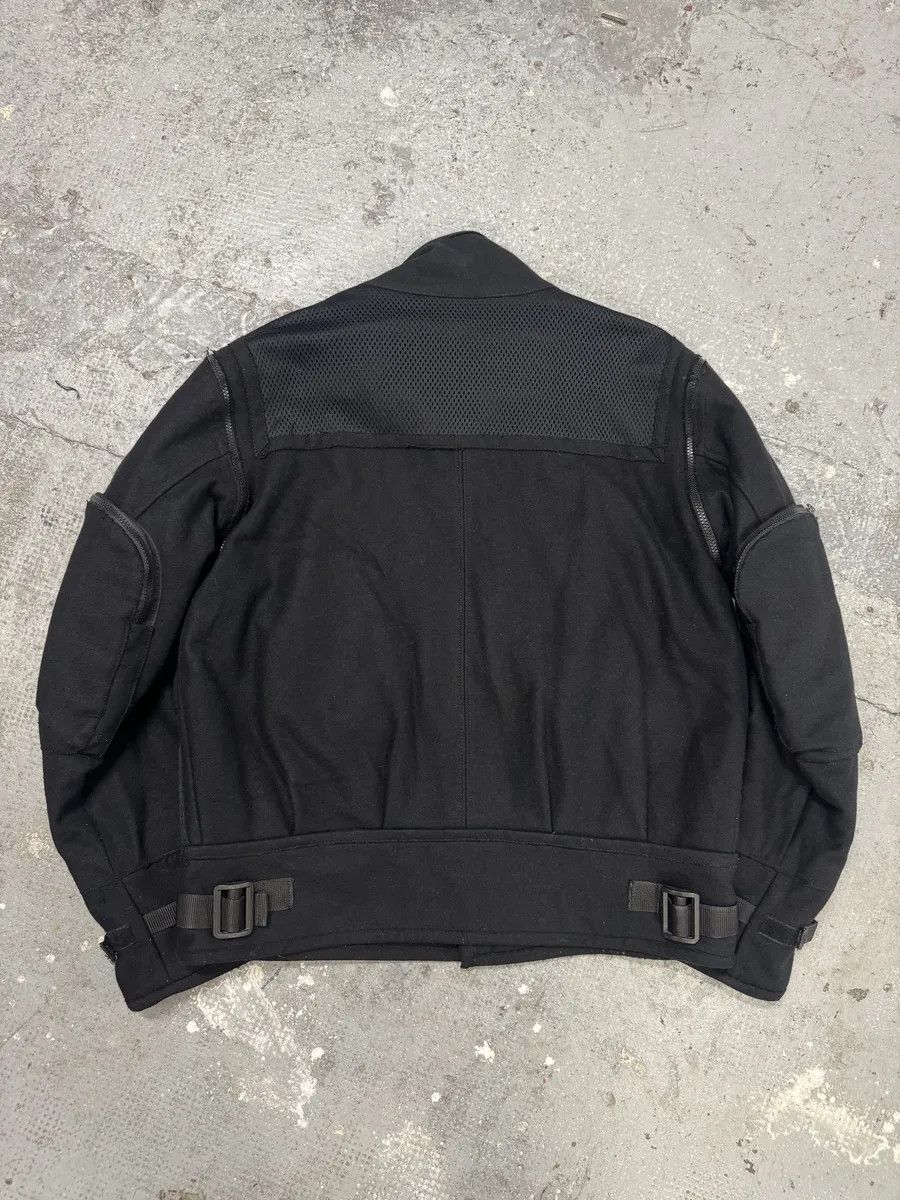Dolce & Gabbana AW2004 Dolce & Gabbana Navy Strap Bondage Bomber Jacket with Detachable Sleeves Size US M / EU 48-50 / 2 - 3 Thumbnail