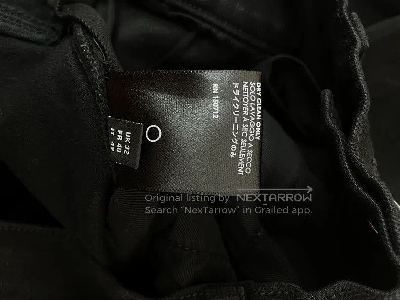 Amiri Amiri Black Jacquard Patchwork Destroyed Cut Denim Pants Size US 32 / EU 48 - 5 Thumbnail