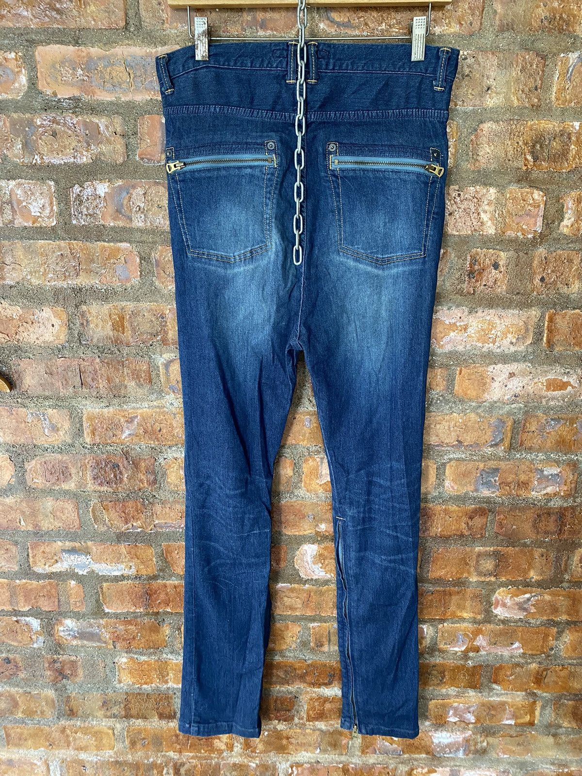 Japanese Brand 2000s Private Brand AG Japan multipocket leg long zipper Size US 30 / EU 46 - 12 Thumbnail