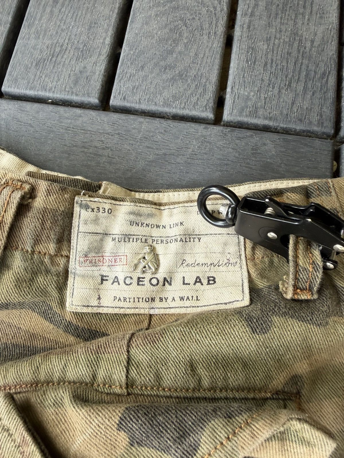 Other Custom patches / embroidery cargo jorts W34 Size US 34 / EU 50 - 8 Thumbnail