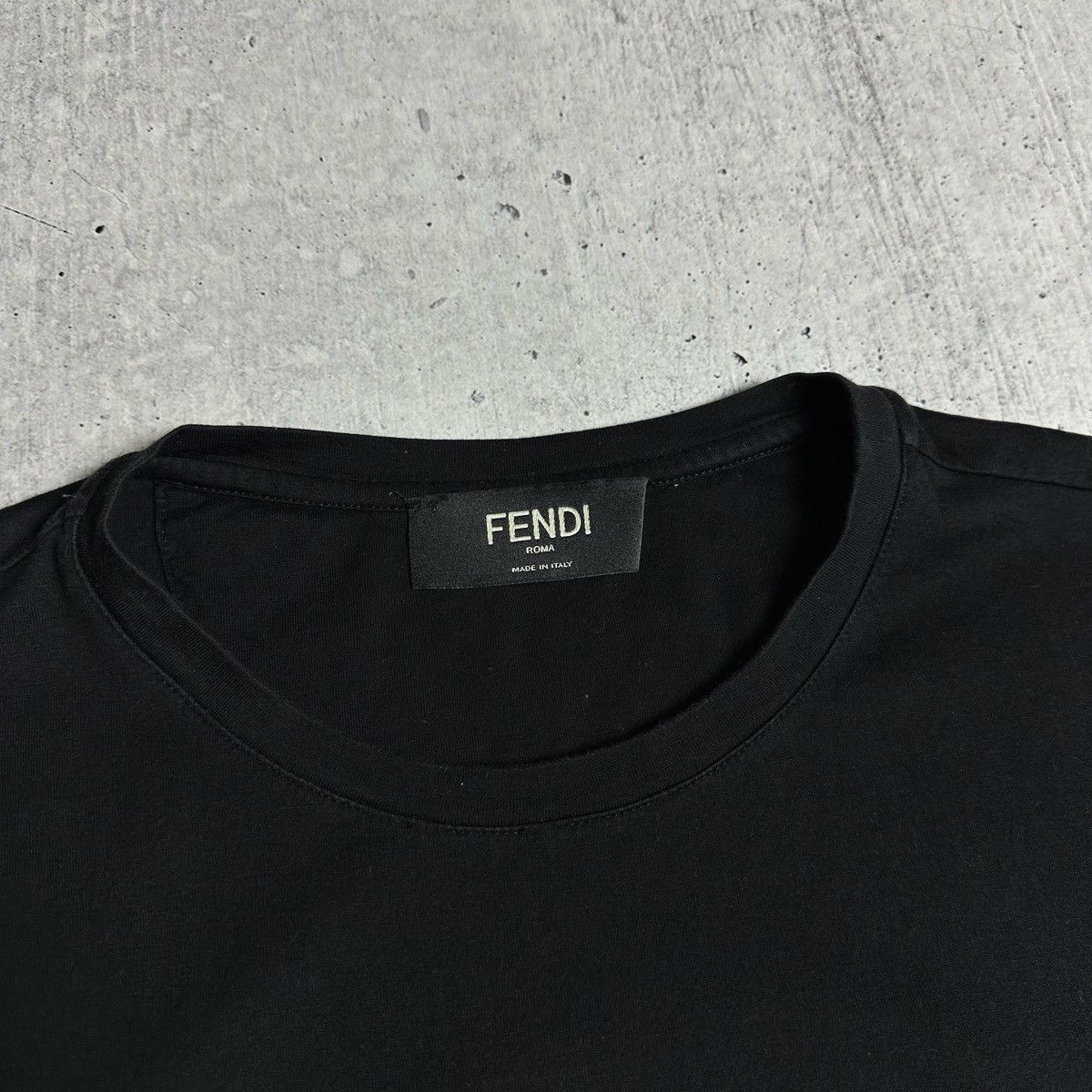Fendi Fendi Big Logo Logo T-Shirt Size S Size US S / EU 44-46 / 1 - 3 Thumbnail