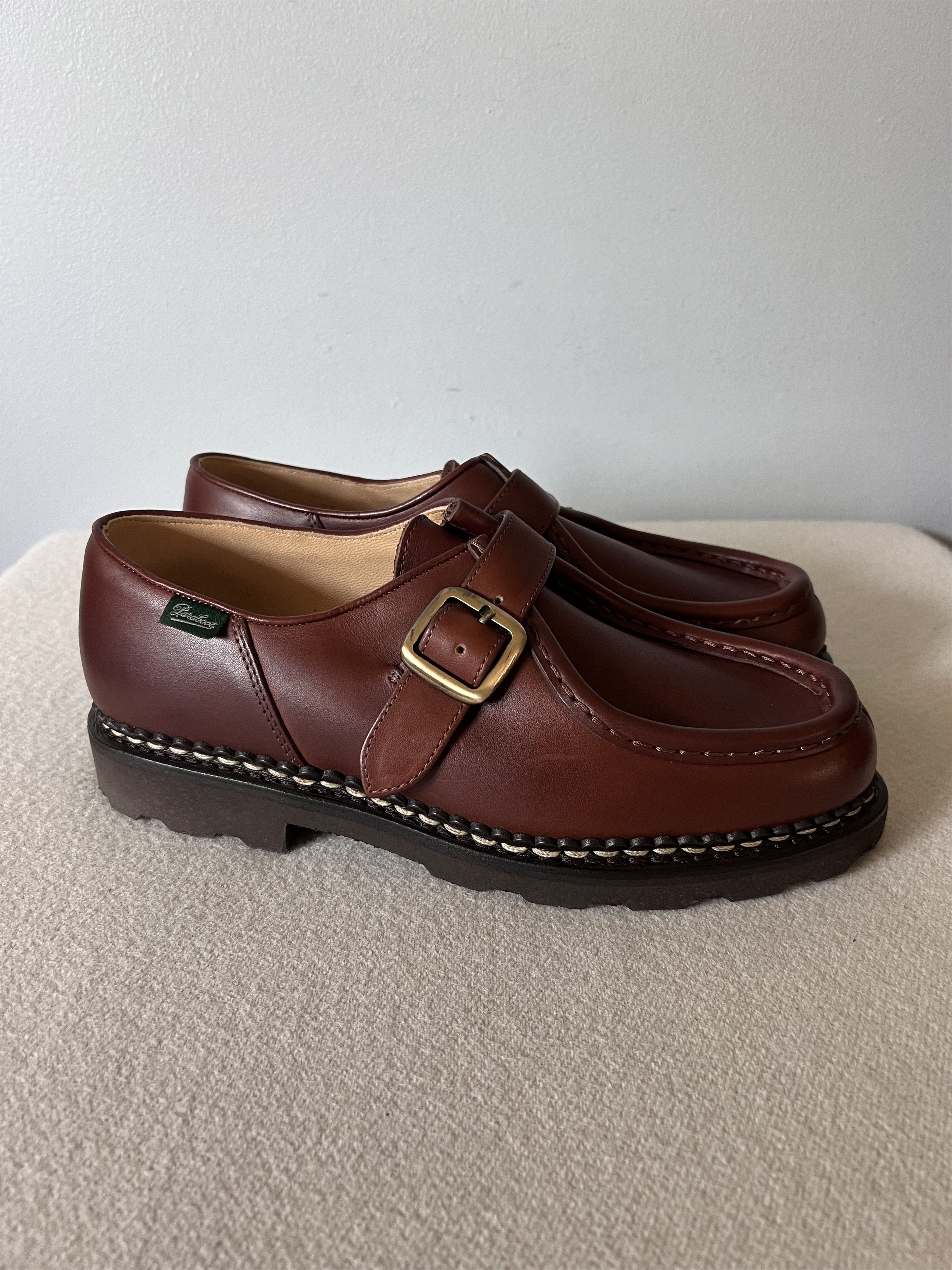 Paraboot Paraboot Michael Bride Marche II in Brown Leather Size US 8.5 / EU 41-42 - 1 Thumbnail