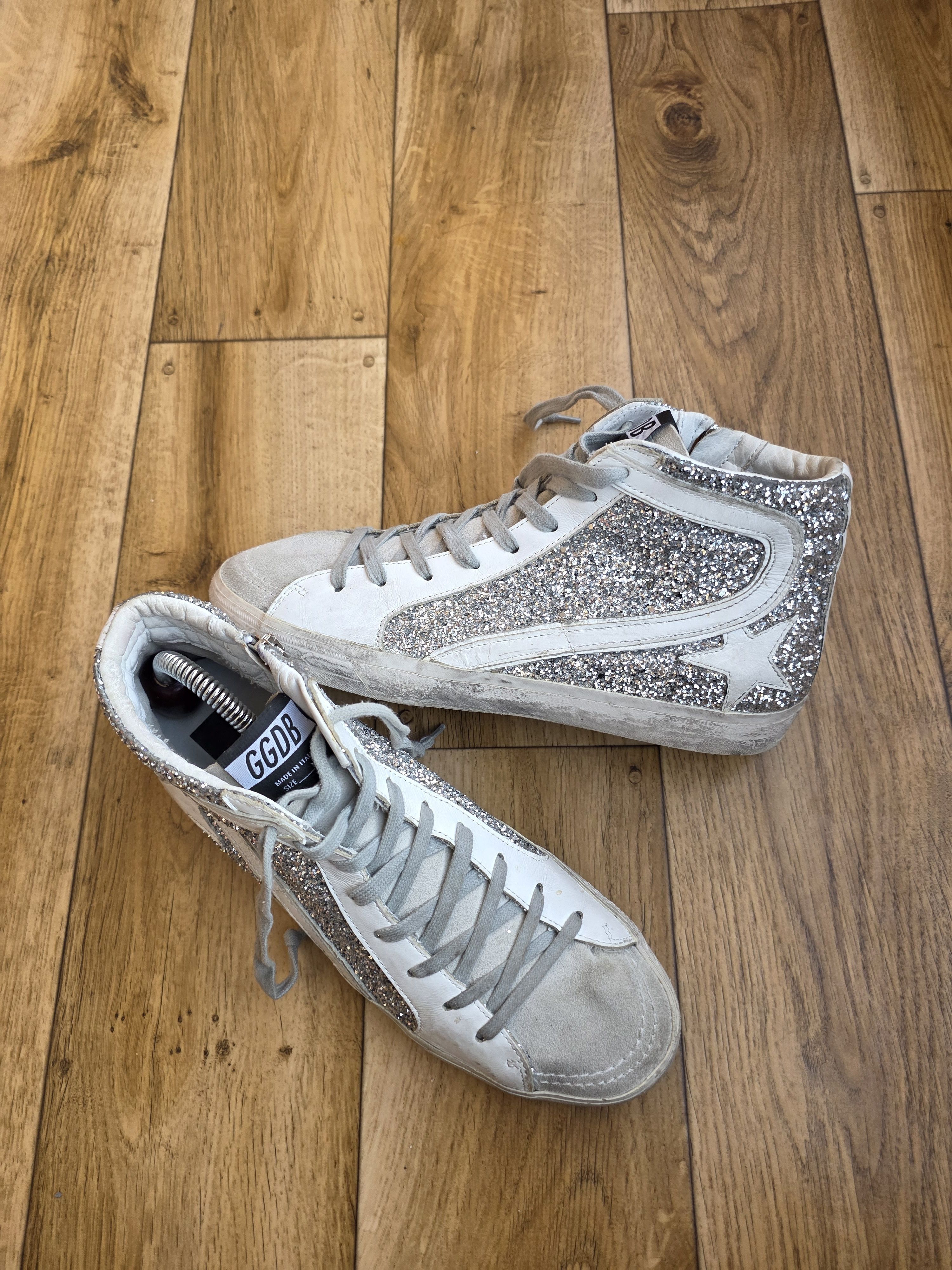 Golden Goose Golden Goose Slide Glitter Size US 8 / EU 41 - 2 Thumbnail