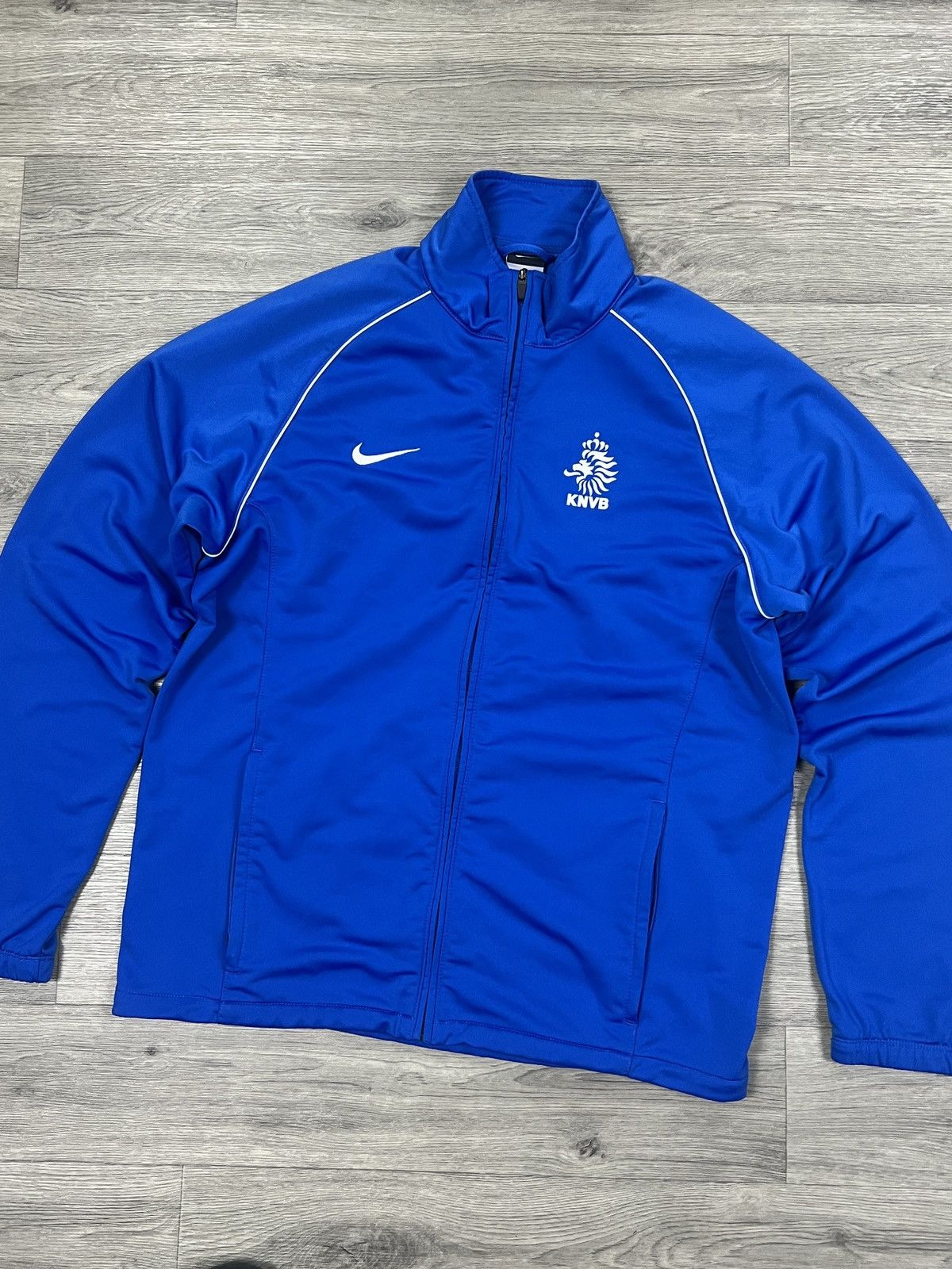 Nike Nike Netherlands KNVB Training Track Jacket Soccer Men's L Size US L / EU 52-54 / 3 - 2 Thumbnail