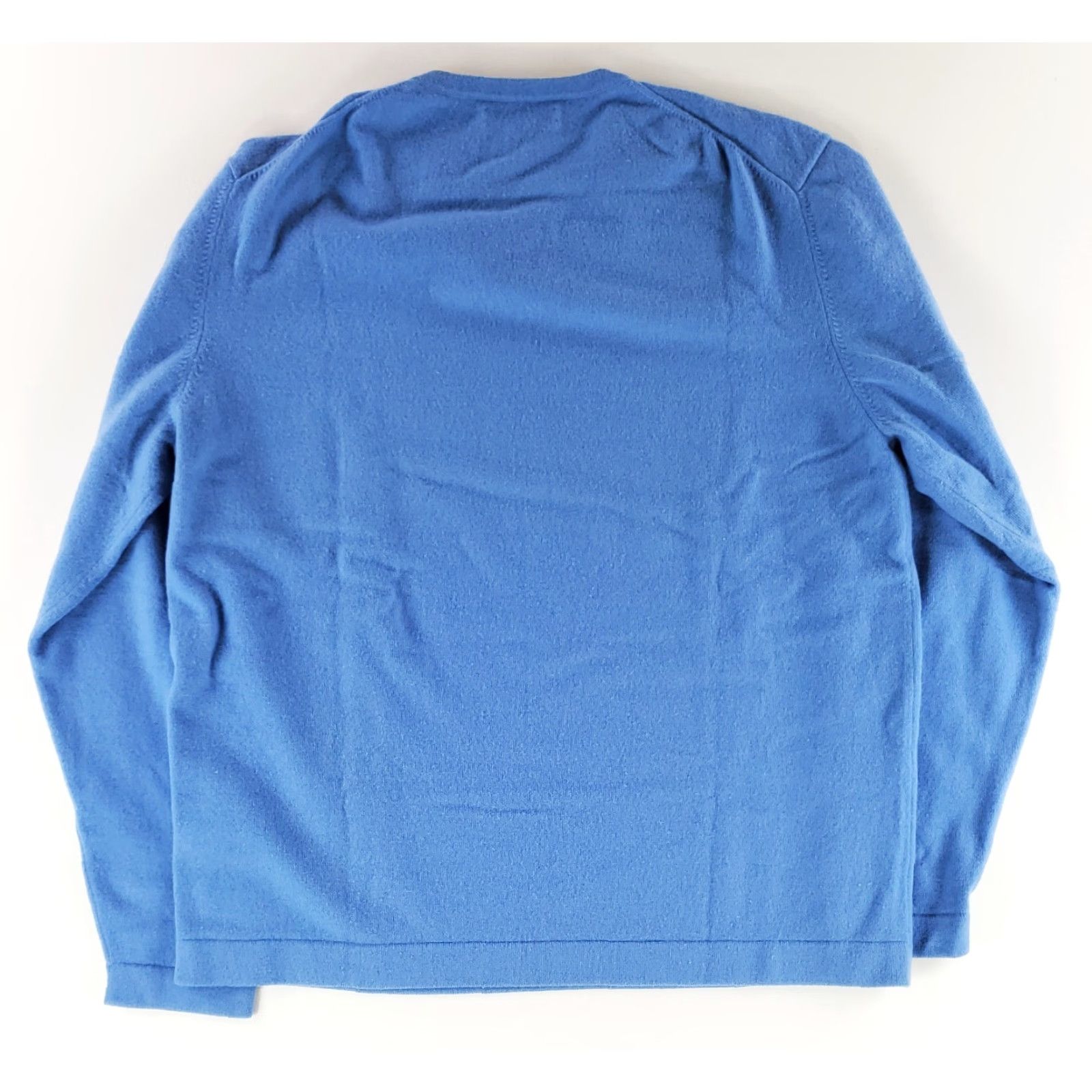 Banana Republic Banana Republic Pullover Sweater 100% Cashmere Blue Mens XL Size US XL / EU 56 / 4 - 3 Thumbnail