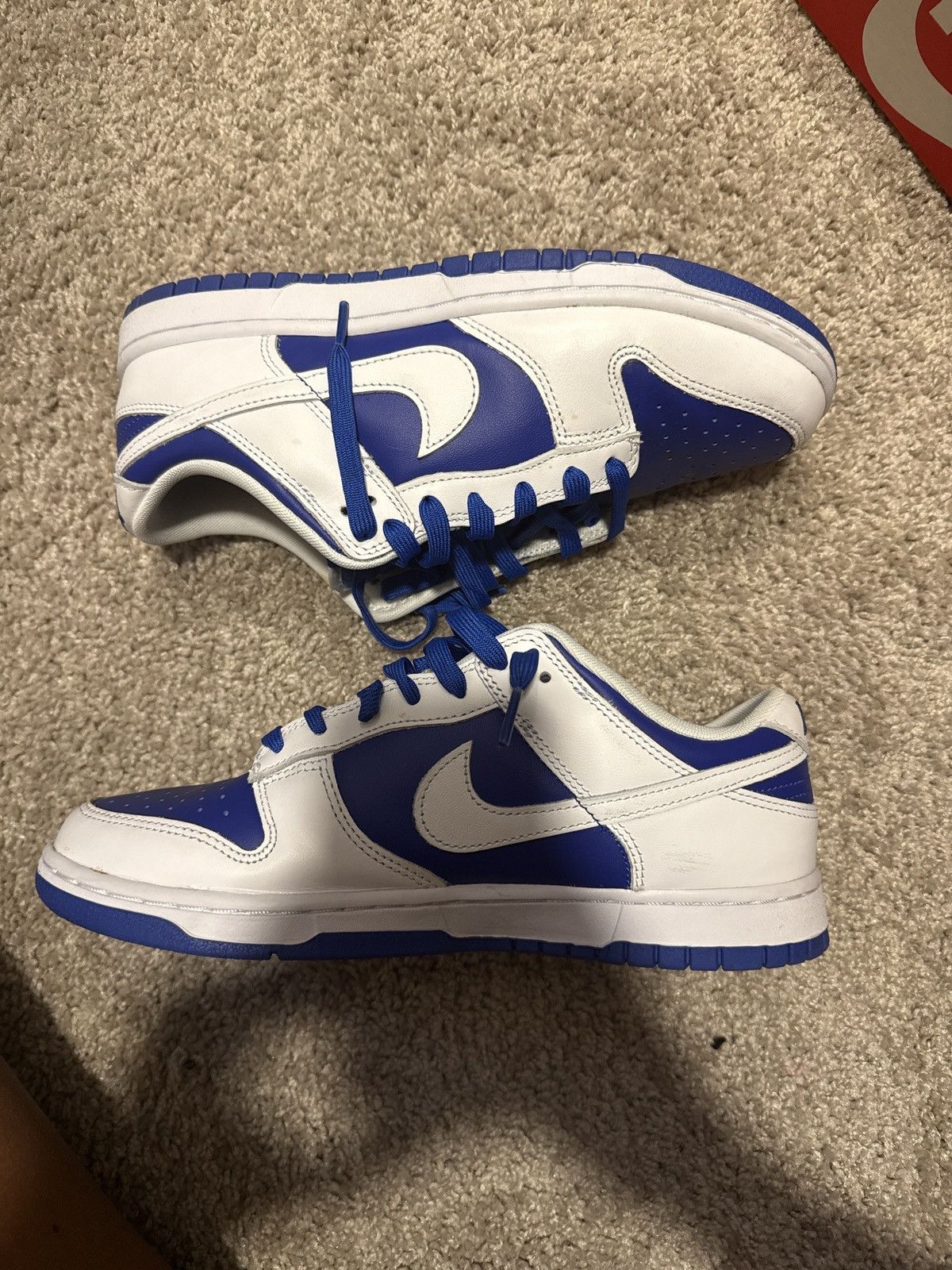 Nike Nike Dunk Low Retro (Racer Blue) (Size 8.5 M) Size US 8.5 / EU 41-42 - 3 Thumbnail