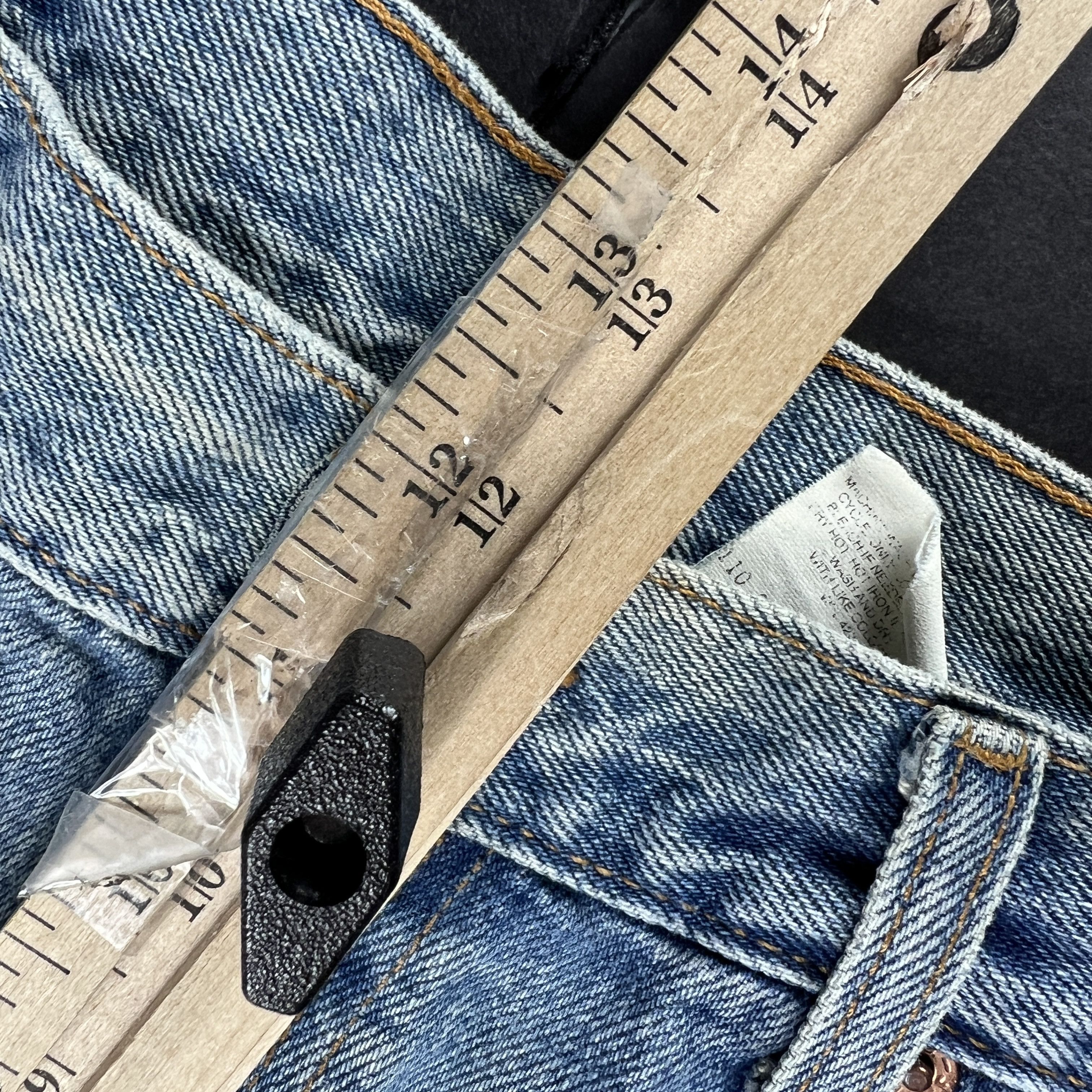 Levi's × Vintage Y2K Levi's Jeans 550 Relaxed Blue Dingy Denim Size US 34 / EU 50 - 21 Thumbnail