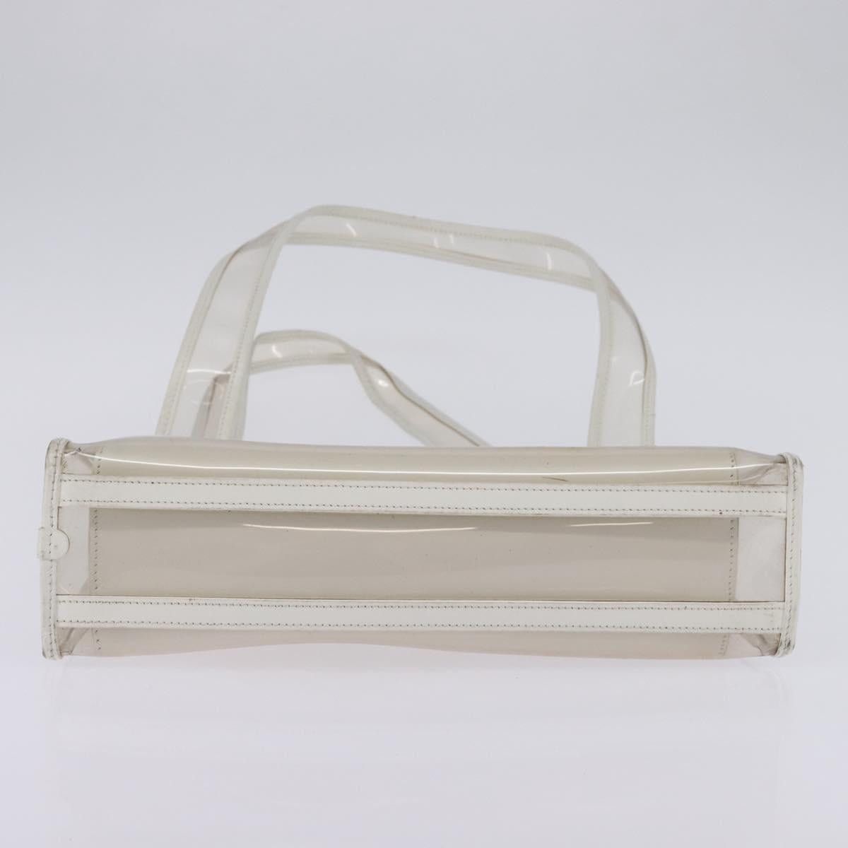 Gucci GUCCI Tote Bag Vinyl Clear Silver 001 2122 001 2122 Size ONE SIZE - 9 Thumbnail