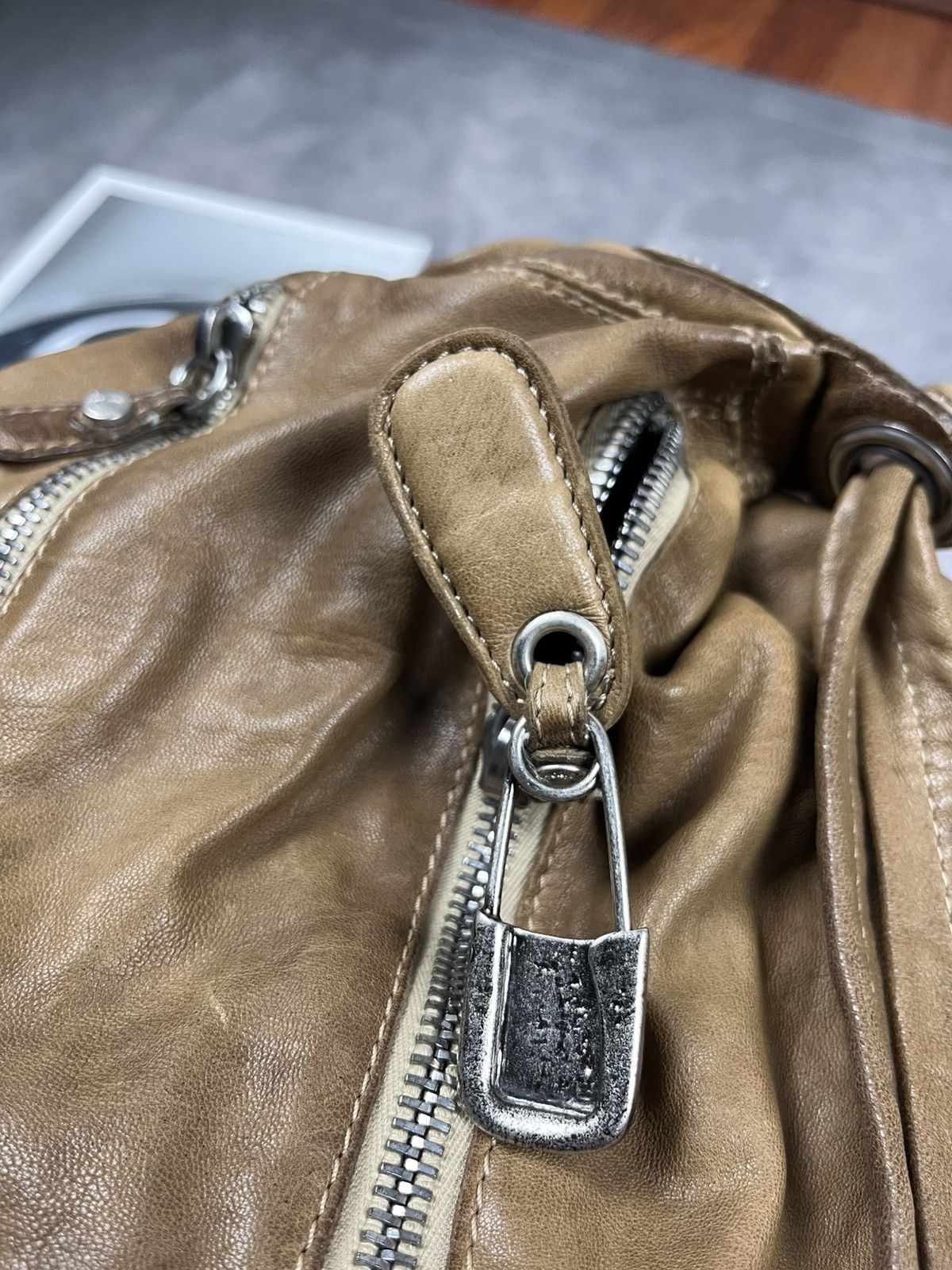 Sergio Rossi Vintage Sissi Rossi Made Italy Large Soft Leather Hobo Bag Size ONE SIZE - 12 Thumbnail