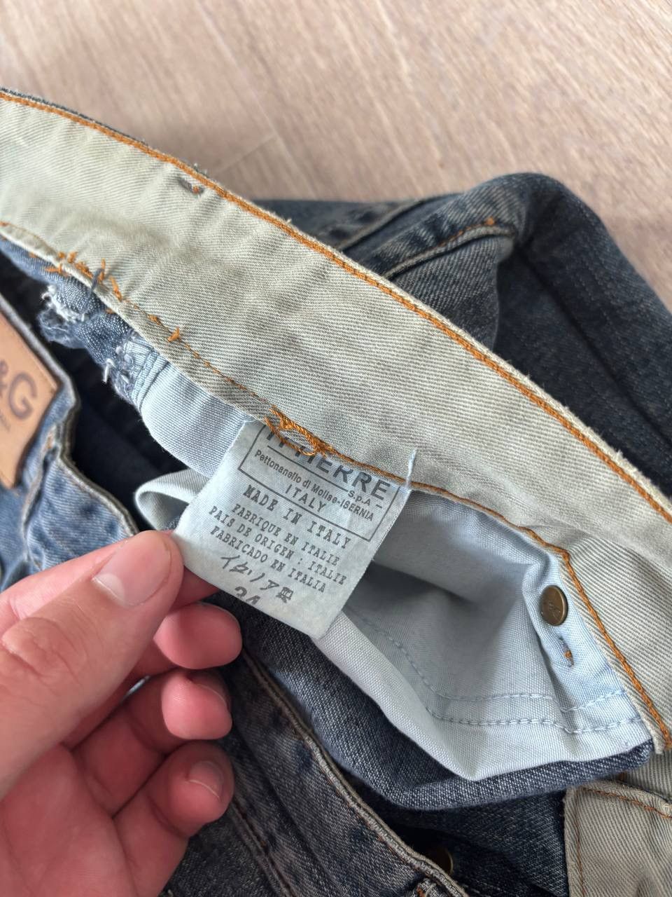 Dolce & Gabbana × Vintage Vintage Dolche&Gabanna jeans 90s rare Size US 34 / EU 50 - 9 Thumbnail