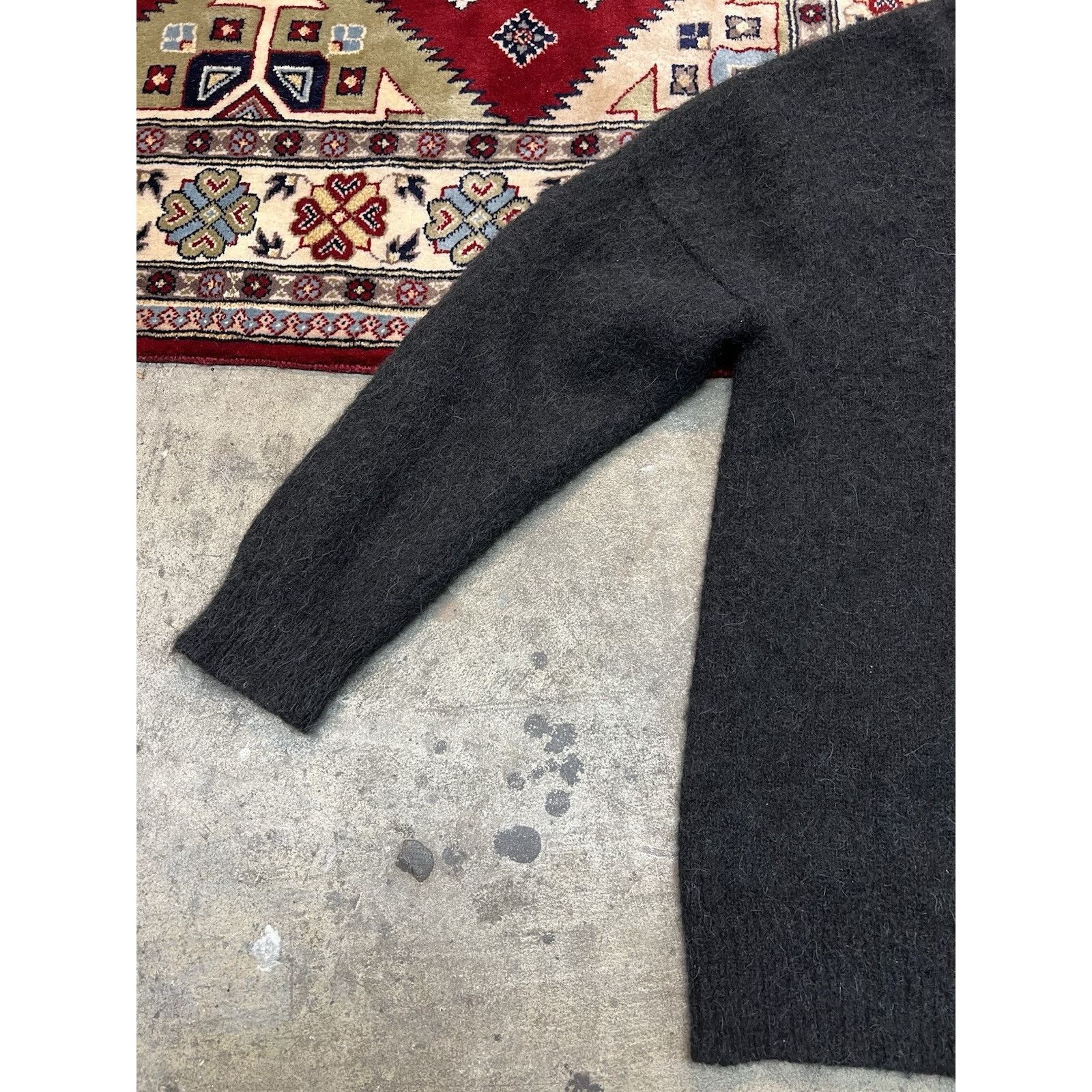 Hope HOPE Stockholm Flower Mohair Sweater Men's 50 Blend $385 Size US XL / EU 56 / 4 - 3 Thumbnail