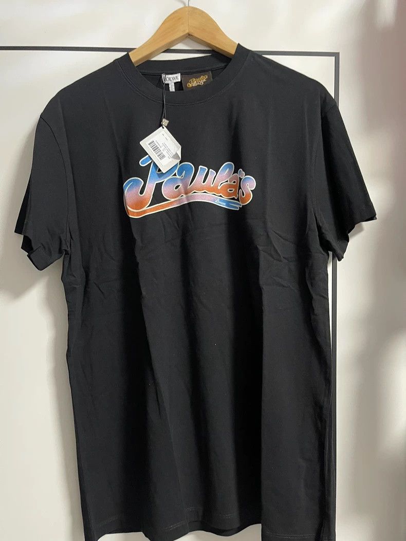 Loewe LOEWE Black printed T-shirt Size S / US 4 / IT 40 - 1 Thumbnail