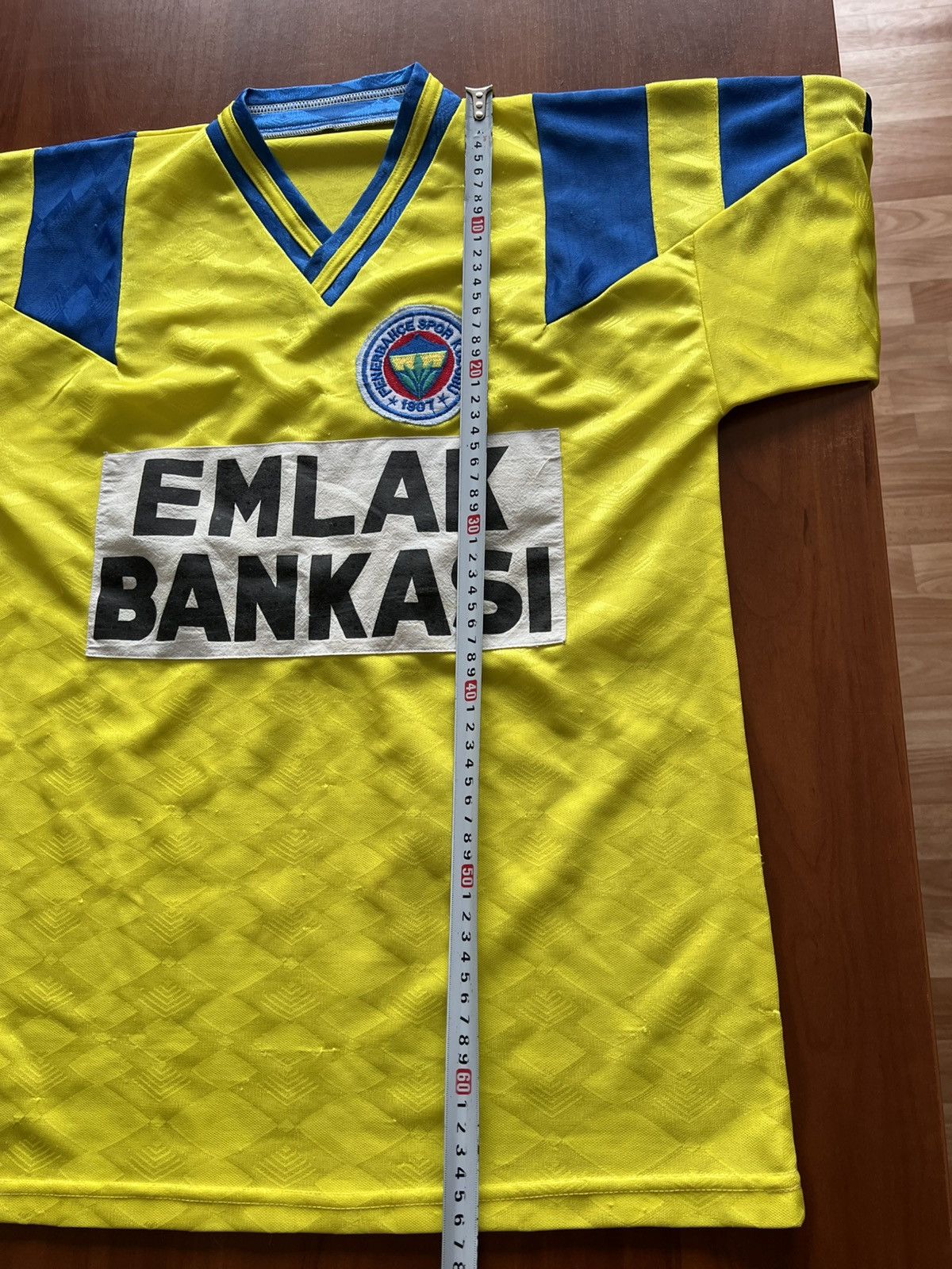 Vintage 1991/93 FENERBAHCE HOME RETRO REPLICA #8 SOCCER JERSEY SHIRT Size US M / EU 48-50 / 2 - 21 Thumbnail