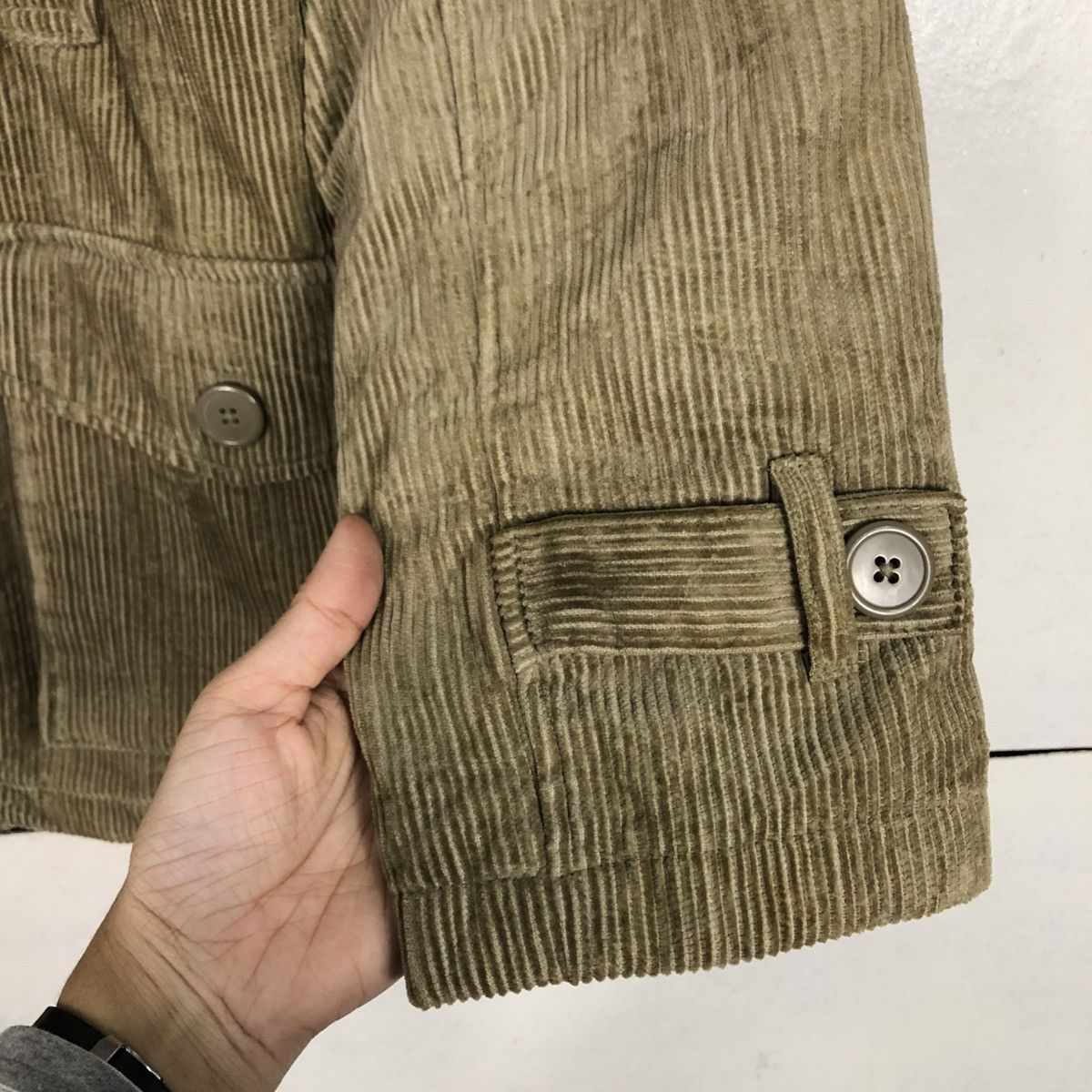Gotcha 🔥VINTAGE BIKER JACKET CORDUROY GOTCHA BLANKET FUR Size US M / EU 48-50 / 2 - 17 Thumbnail