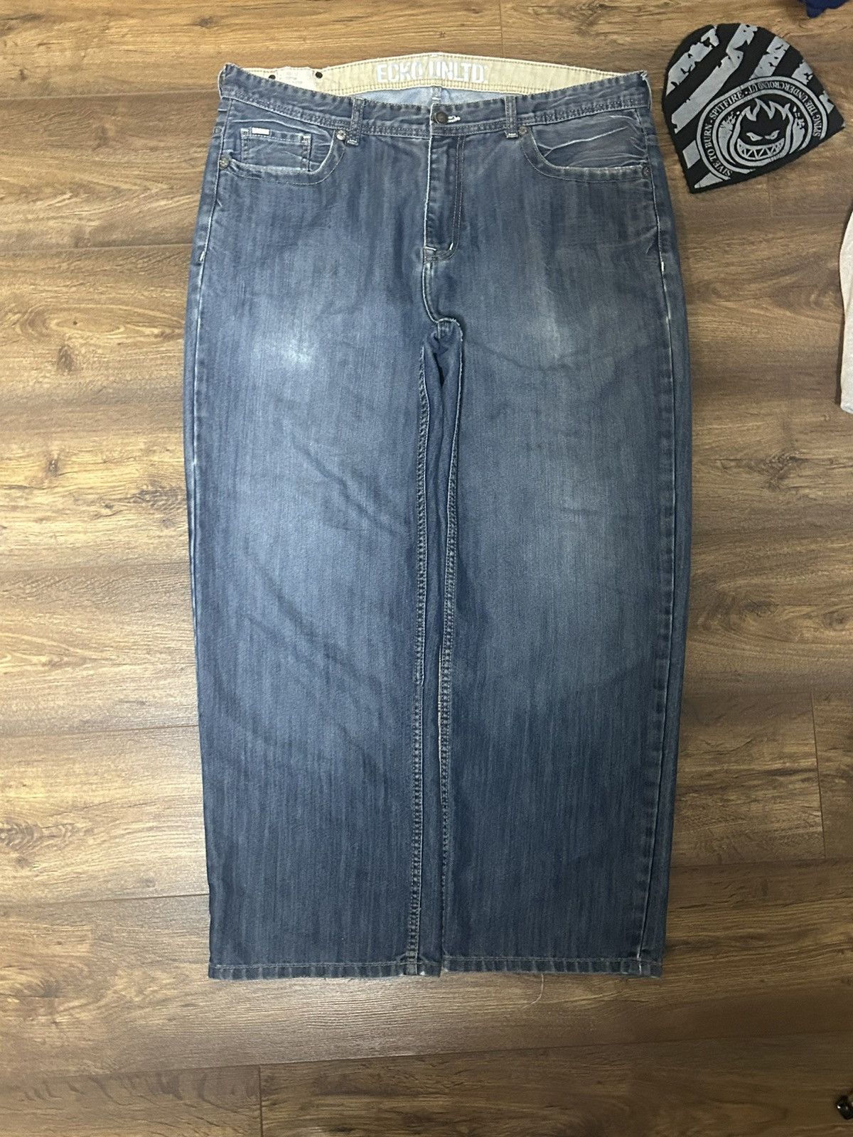 Ecko Unltd. × Fubu × Southpole Crazy 00s Ecko Unltd baggy jeans Size US 36 / EU 52 - 3 Thumbnail