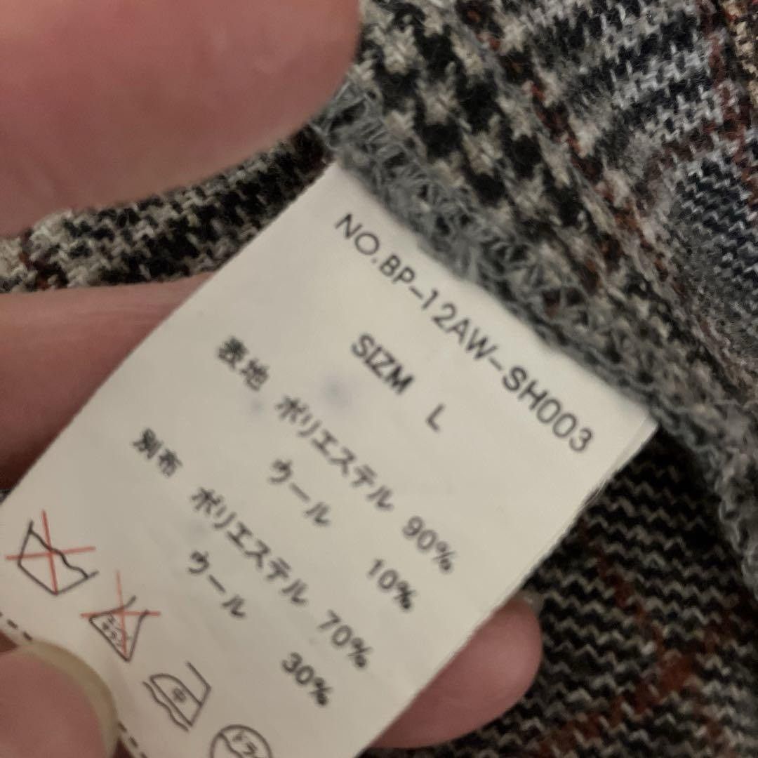 Flannel × Japanese Brand Japanese brand Bonds & Peace checkerd distressed flannel Size US M / EU 48-50 / 2 - 5 Thumbnail