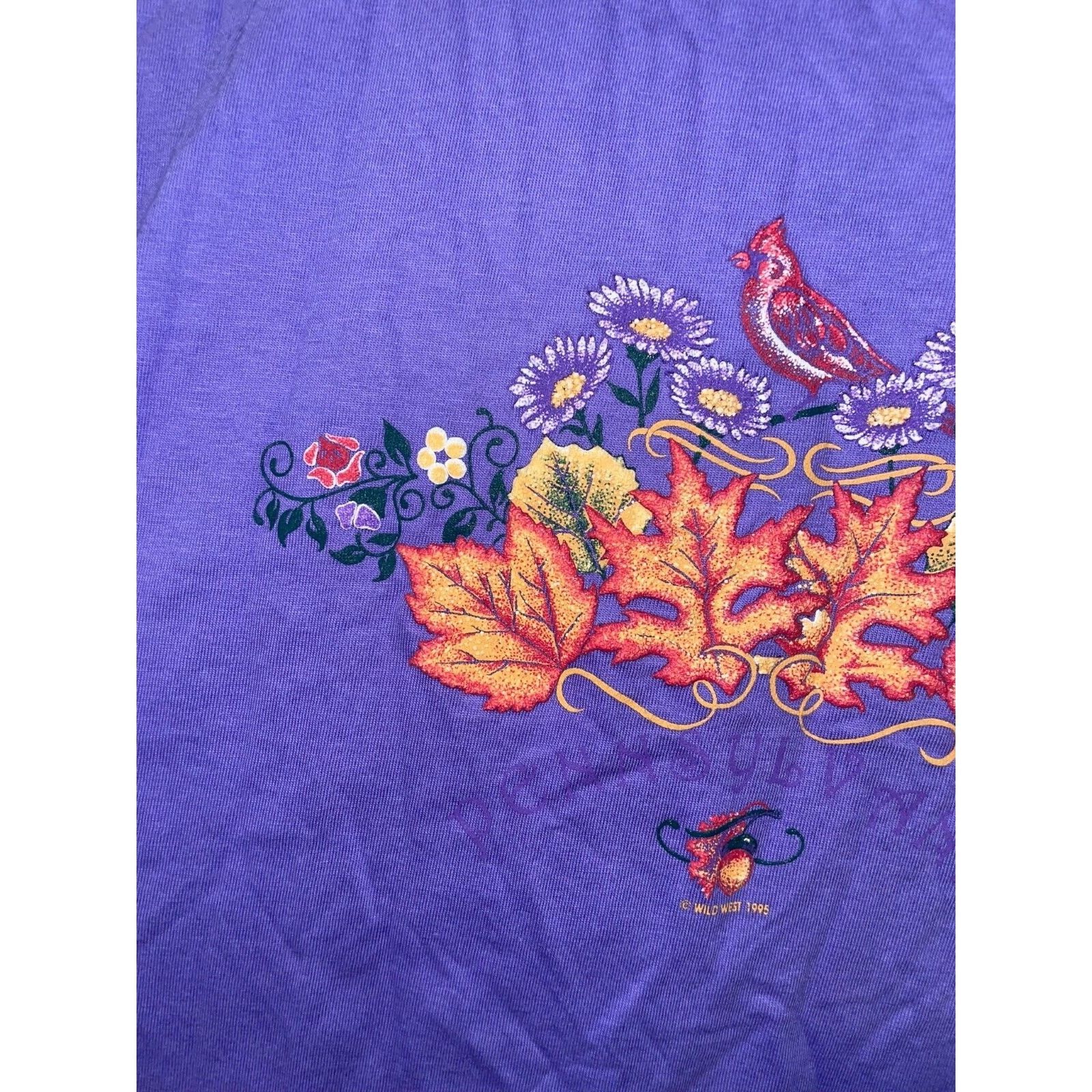 Jerzees Vintage Pennsylvania Fall Shirt Autumn Leaves Leaf Tee VTG M Size US M / EU 48-50 / 2 - 2 Thumbnail