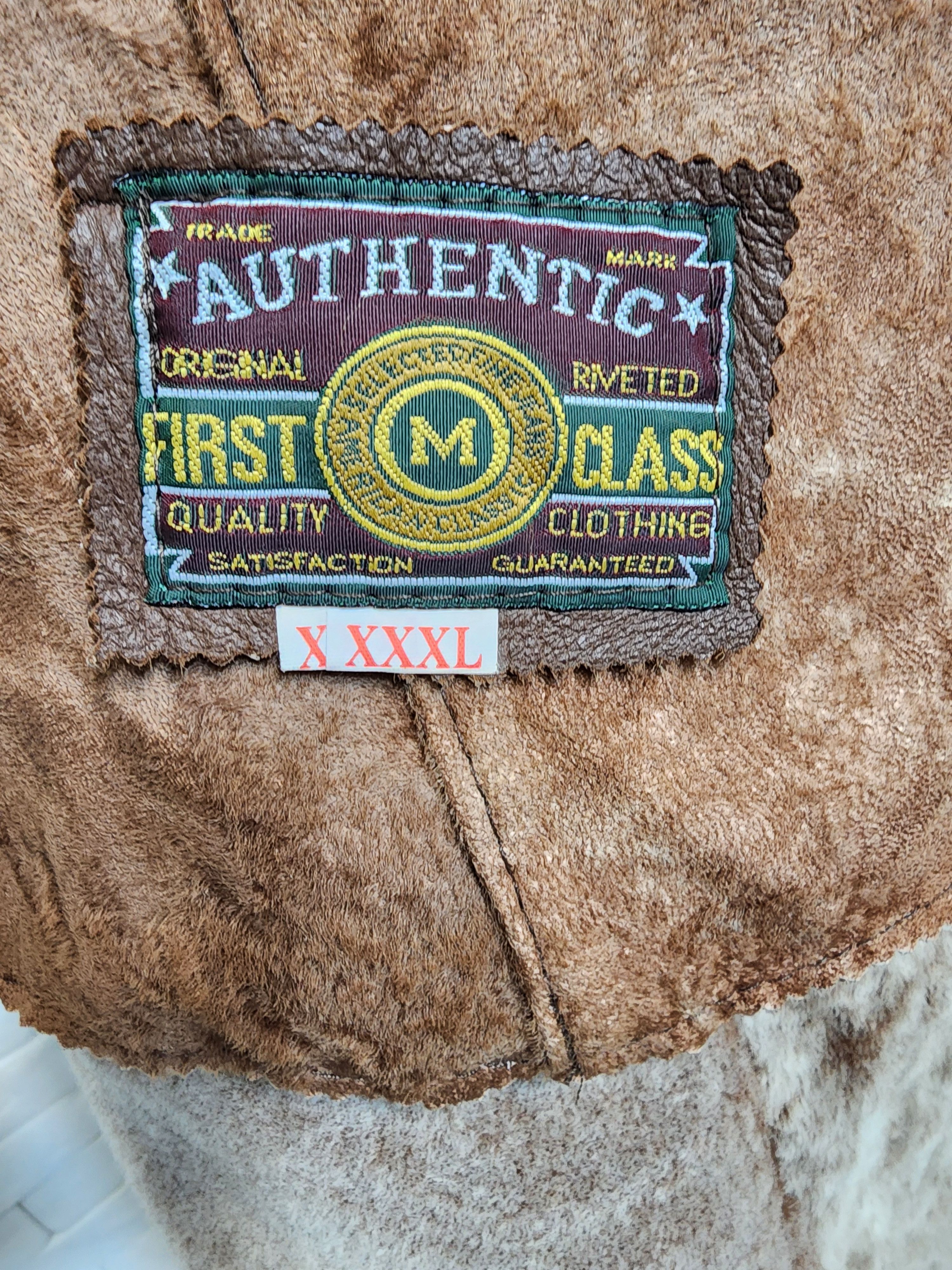 Furla Women's Brown Sheepskin Coat: Genuine Fur Hood Size 3XL / US 20-22 - 6 Thumbnail
