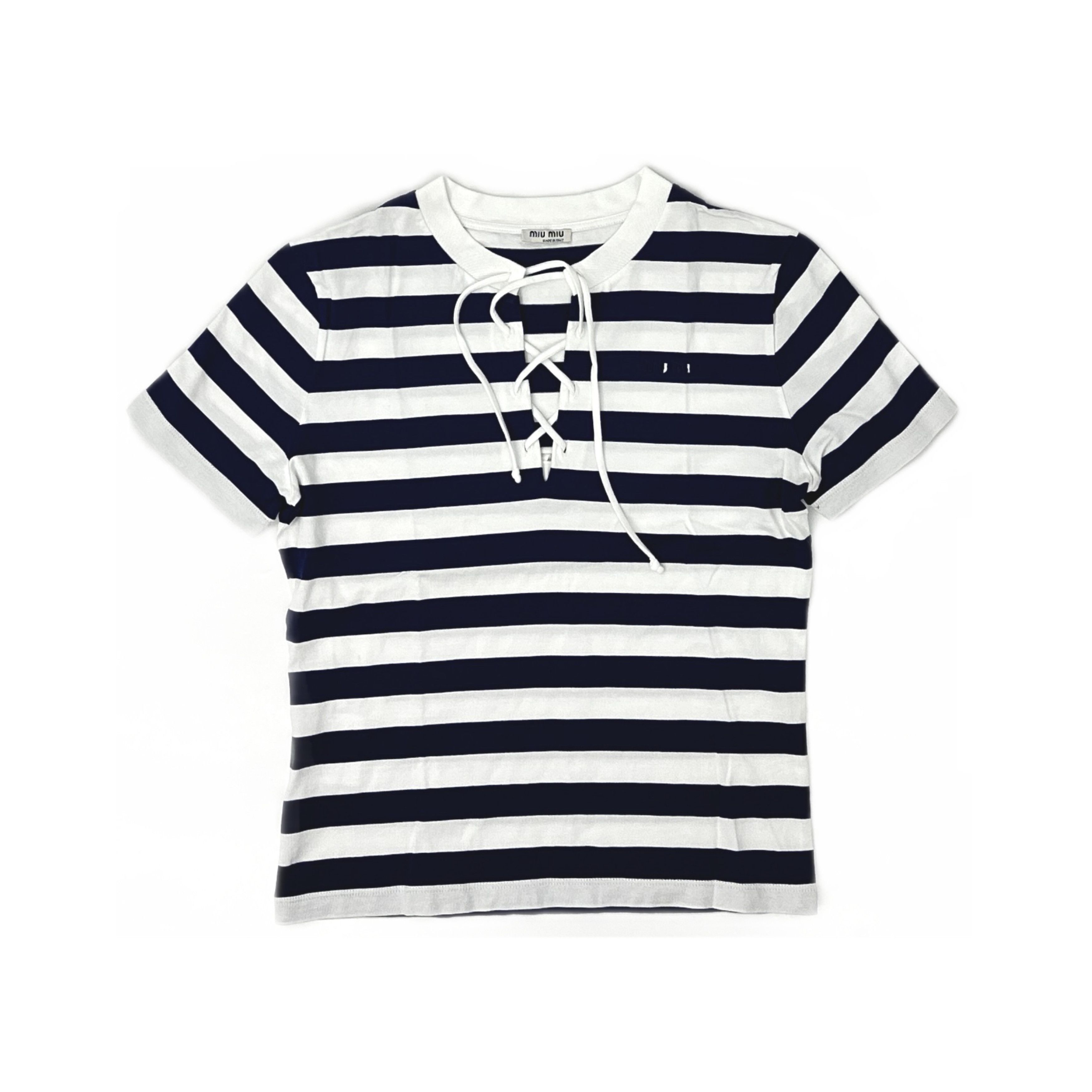 ミリリンです❣️0715 Miu Miu MIU MIU women's sequin short sleeve tee | Grailed