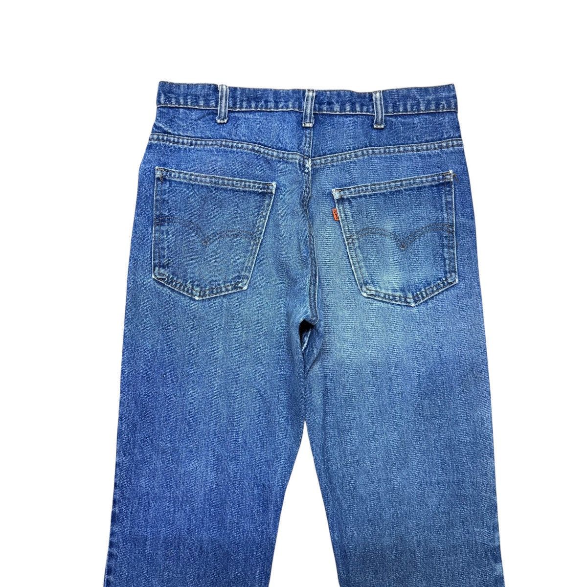 Levi's Vintage 80s Levis 646 Bell Bottom Jeans #8 Orangetab Size US 33 - 9 Thumbnail