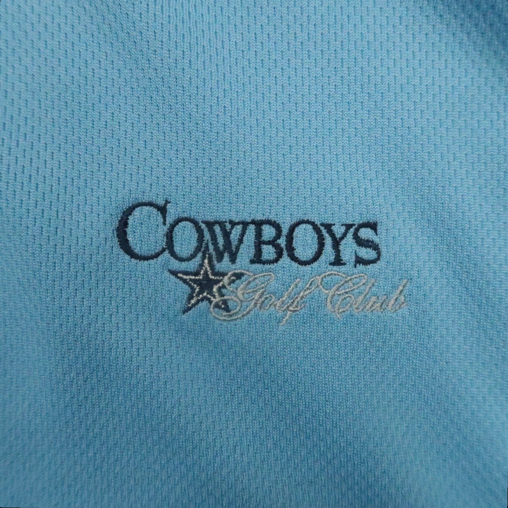 Vintage Zero Restriction Pullover Mens Large Blue Tour Series Half Zip Cowboys Golf Z500 Size US L / EU 52-54 / 3 - 4 Thumbnail